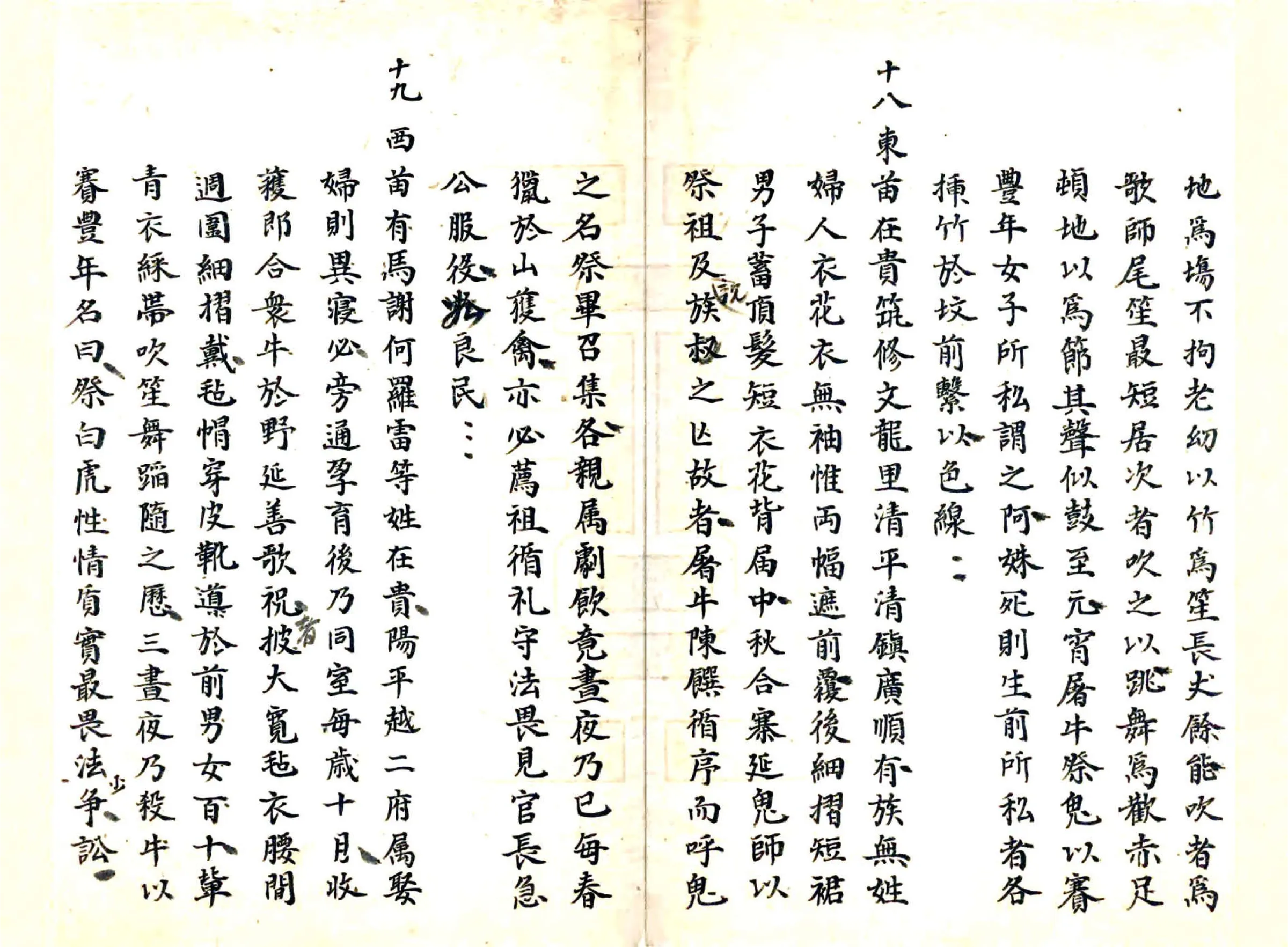 贵州全省诸苗图说（清） 在线预览第8页