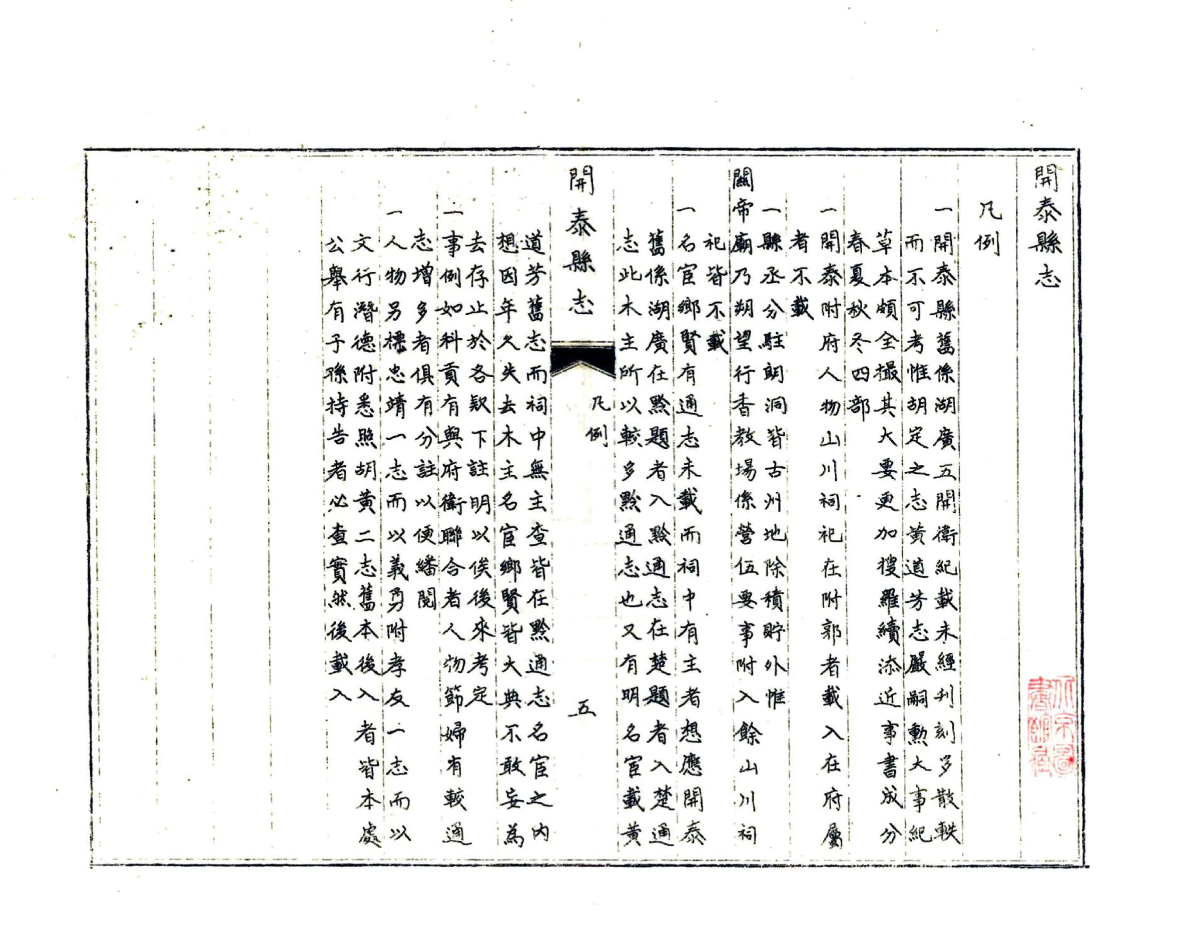 开泰县志（乾隆） 在线预览第8页