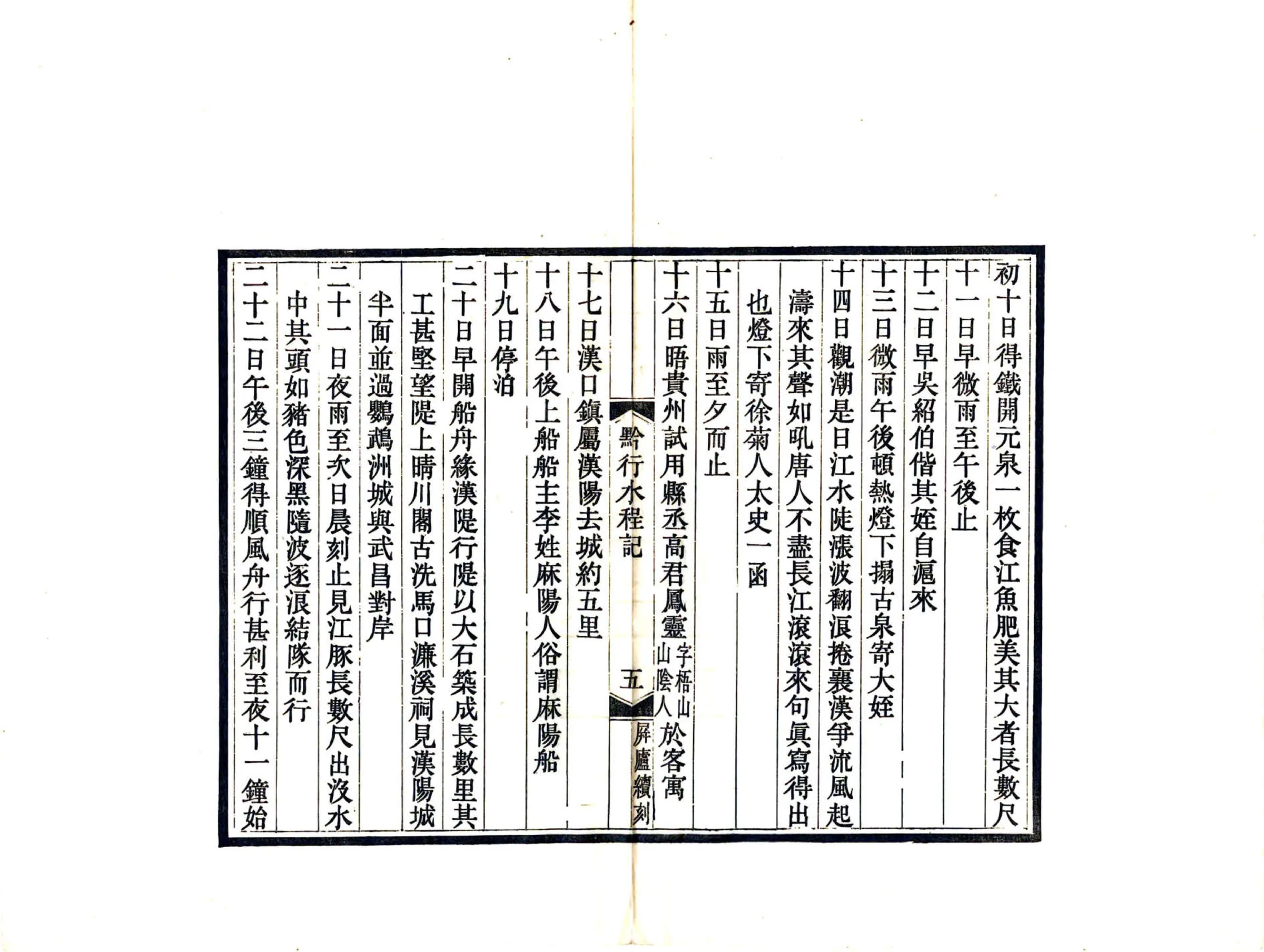 黔行水程记（民国） 在线预览第8页