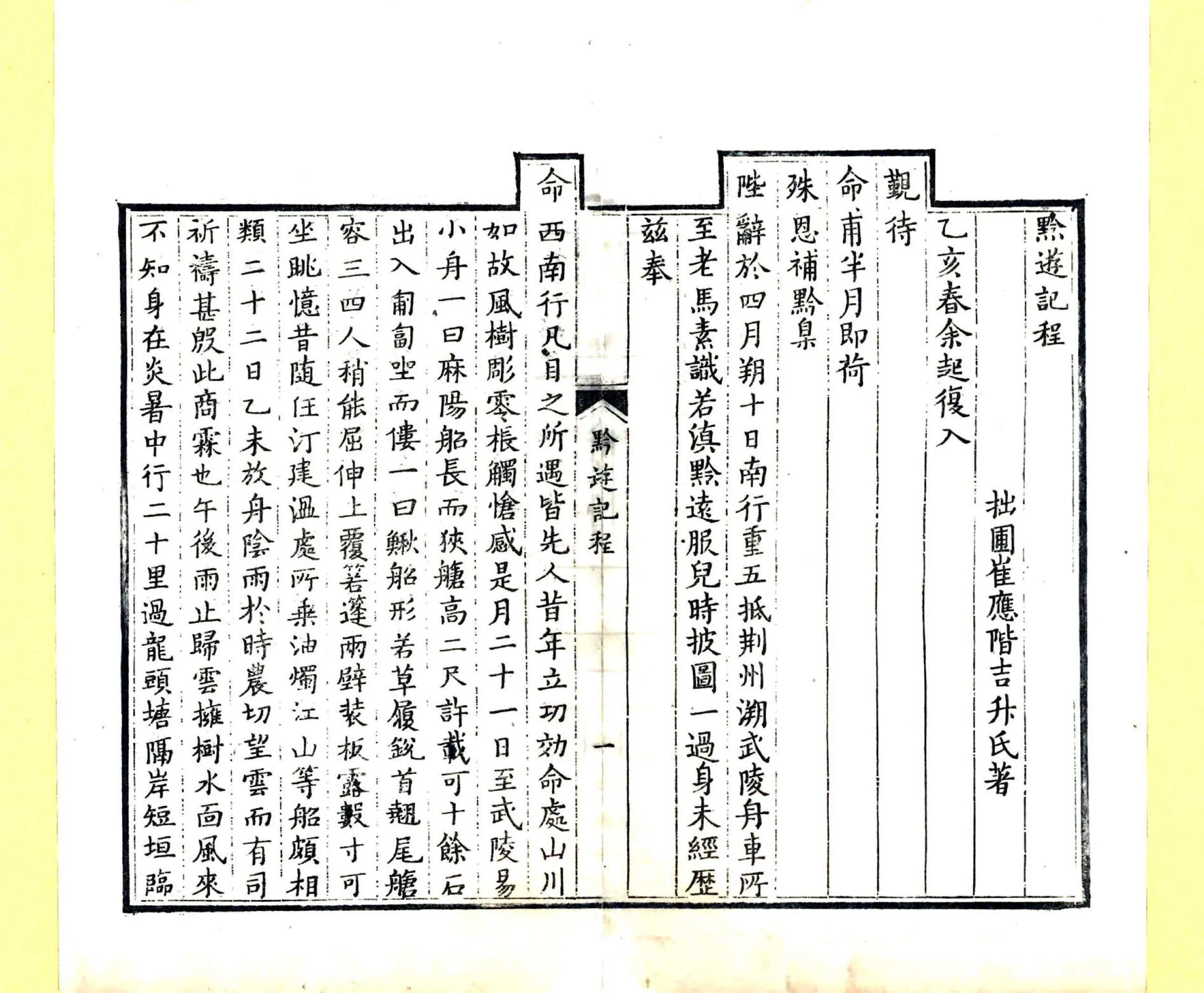 黔游记程（乾隆） 在线预览第4页