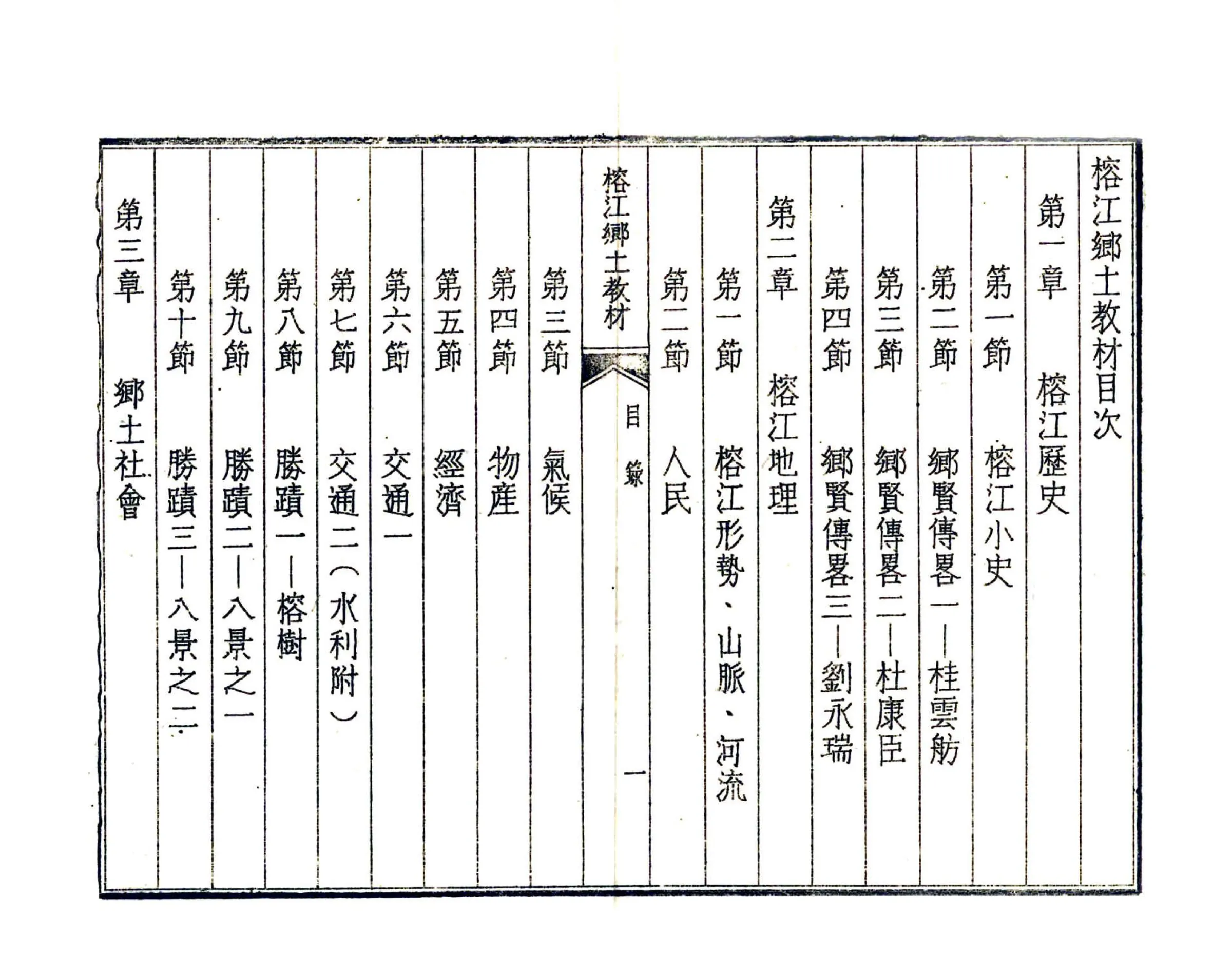 榕江县乡土教材（民国） 在线预览第4页