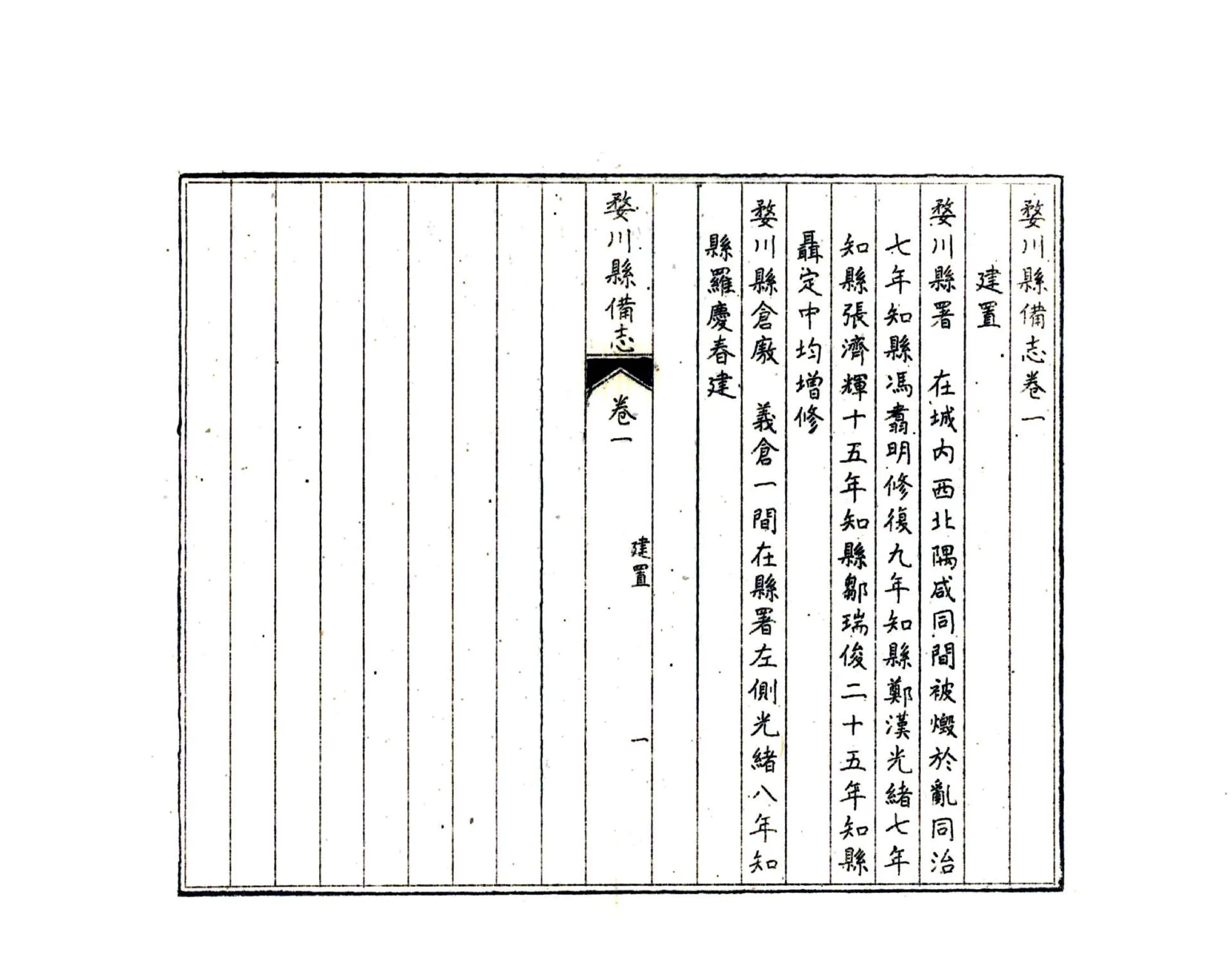 婺川县备志（民国） 在线预览第7页