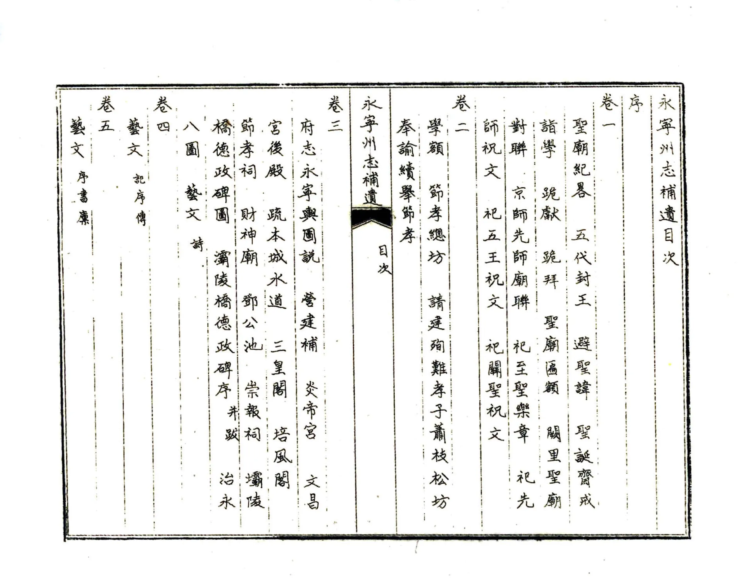 永宁州志补遗（咸丰 油印本） 在线预览第4页