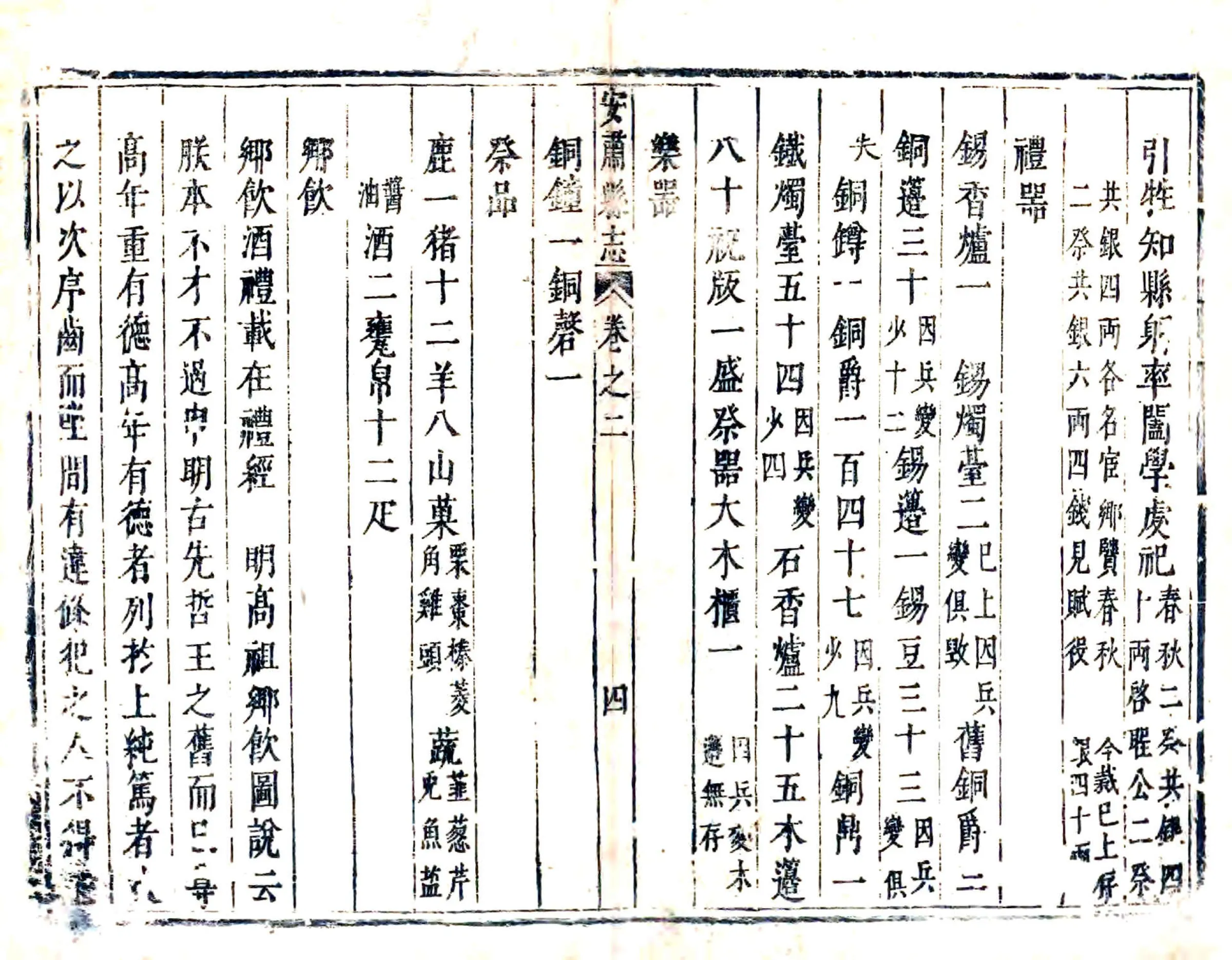 安肃县志（康熙） 在线预览第2页