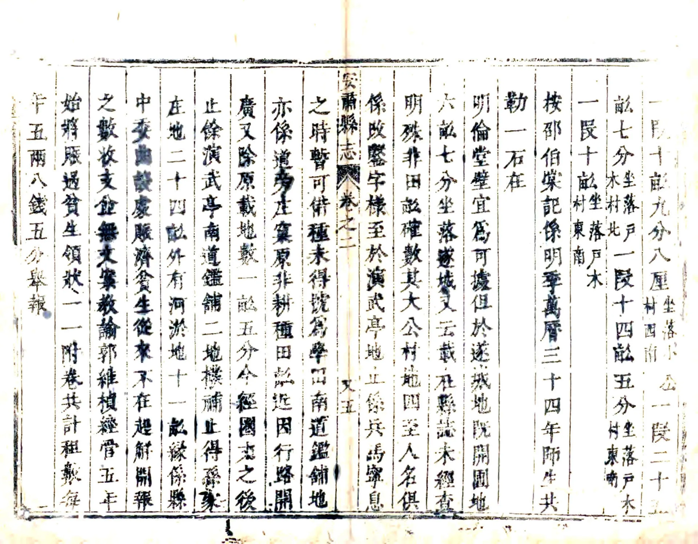 安肃县志（康熙） 在线预览第4页