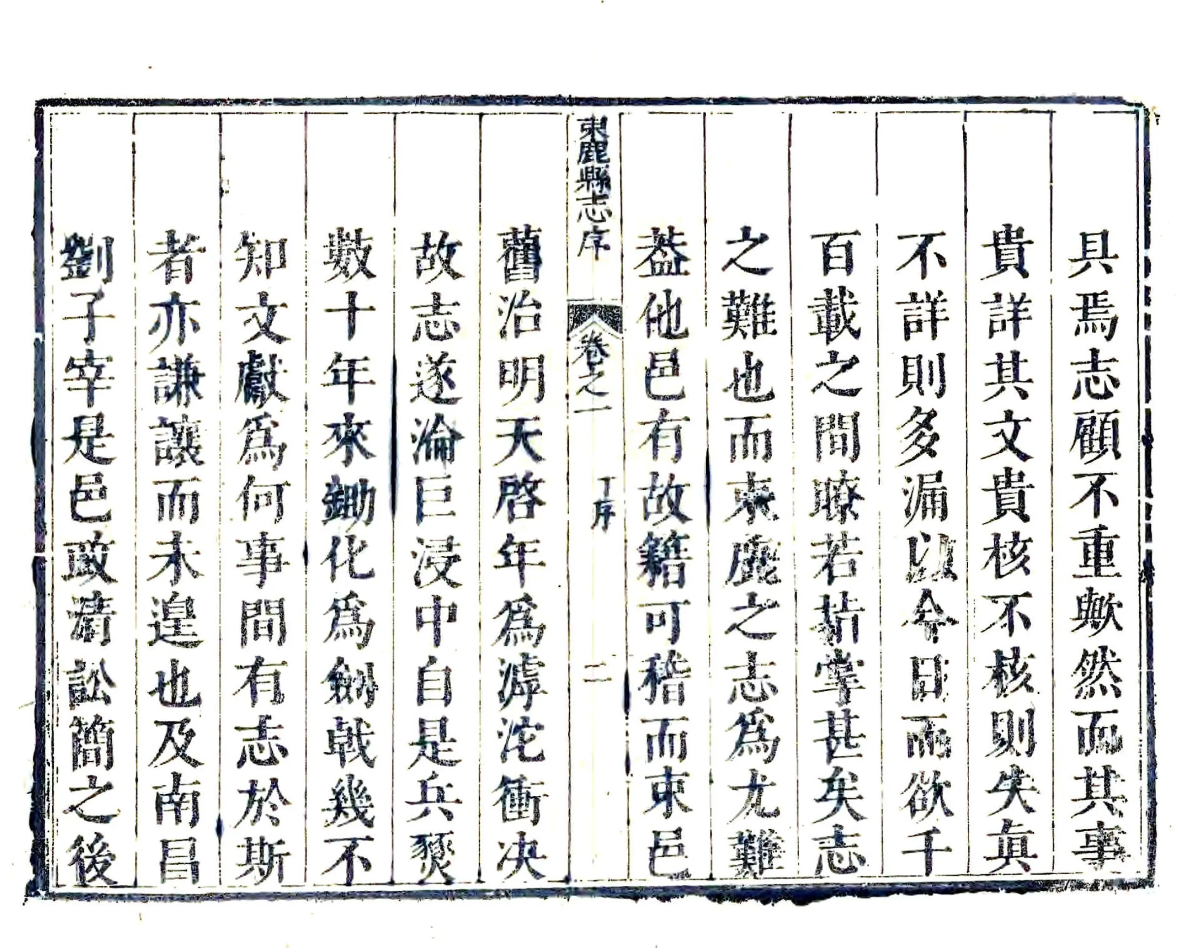 保定府祁州束鹿县志（康熙） 在线预览第2页
