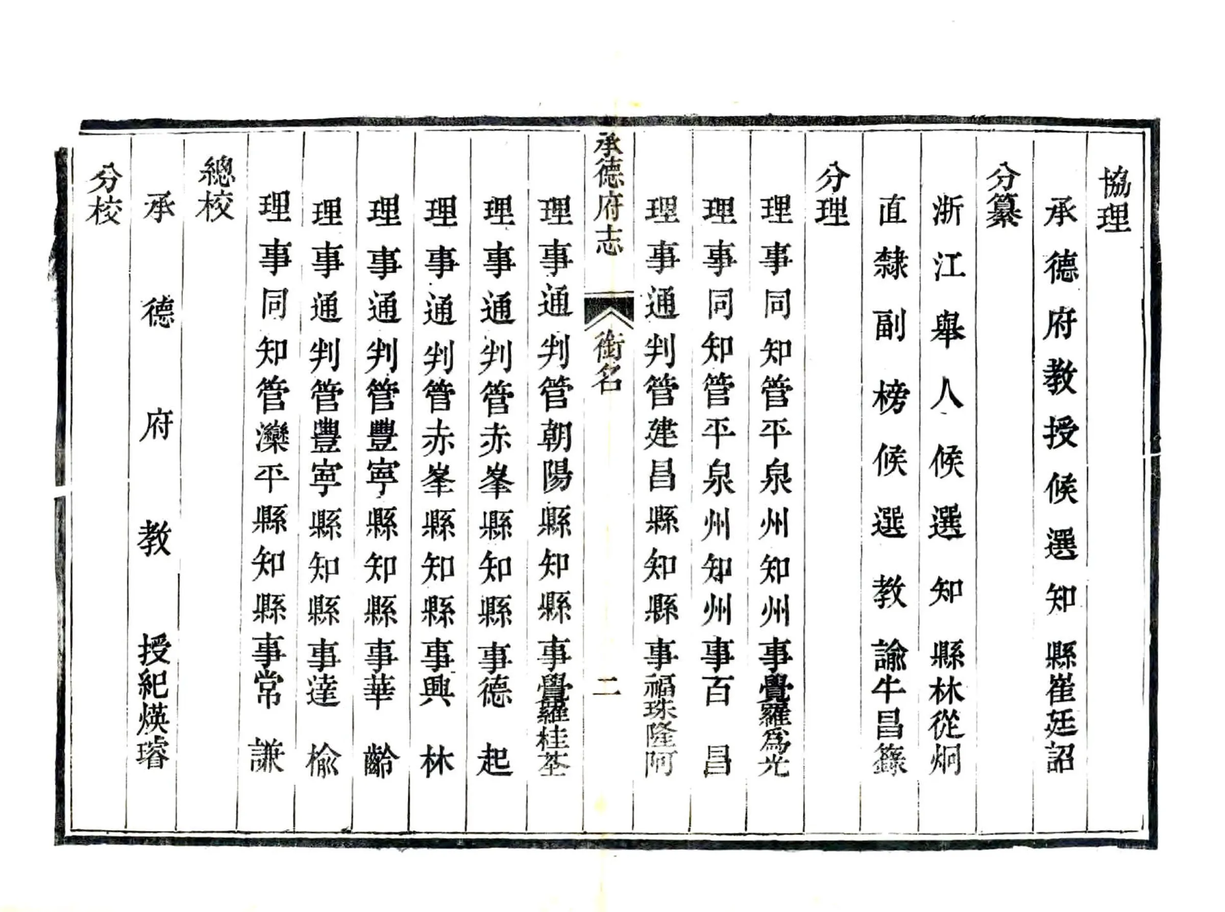 承德府志（道光）卷首 在线预览第5页