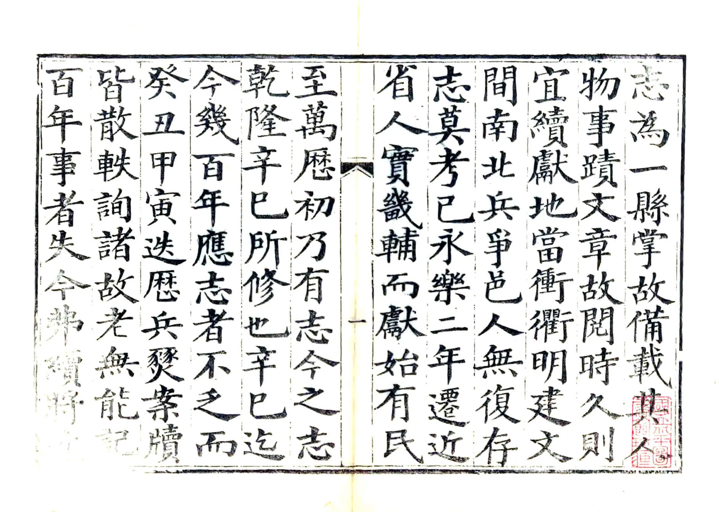 初续献县志（咸丰） 在线预览第2页