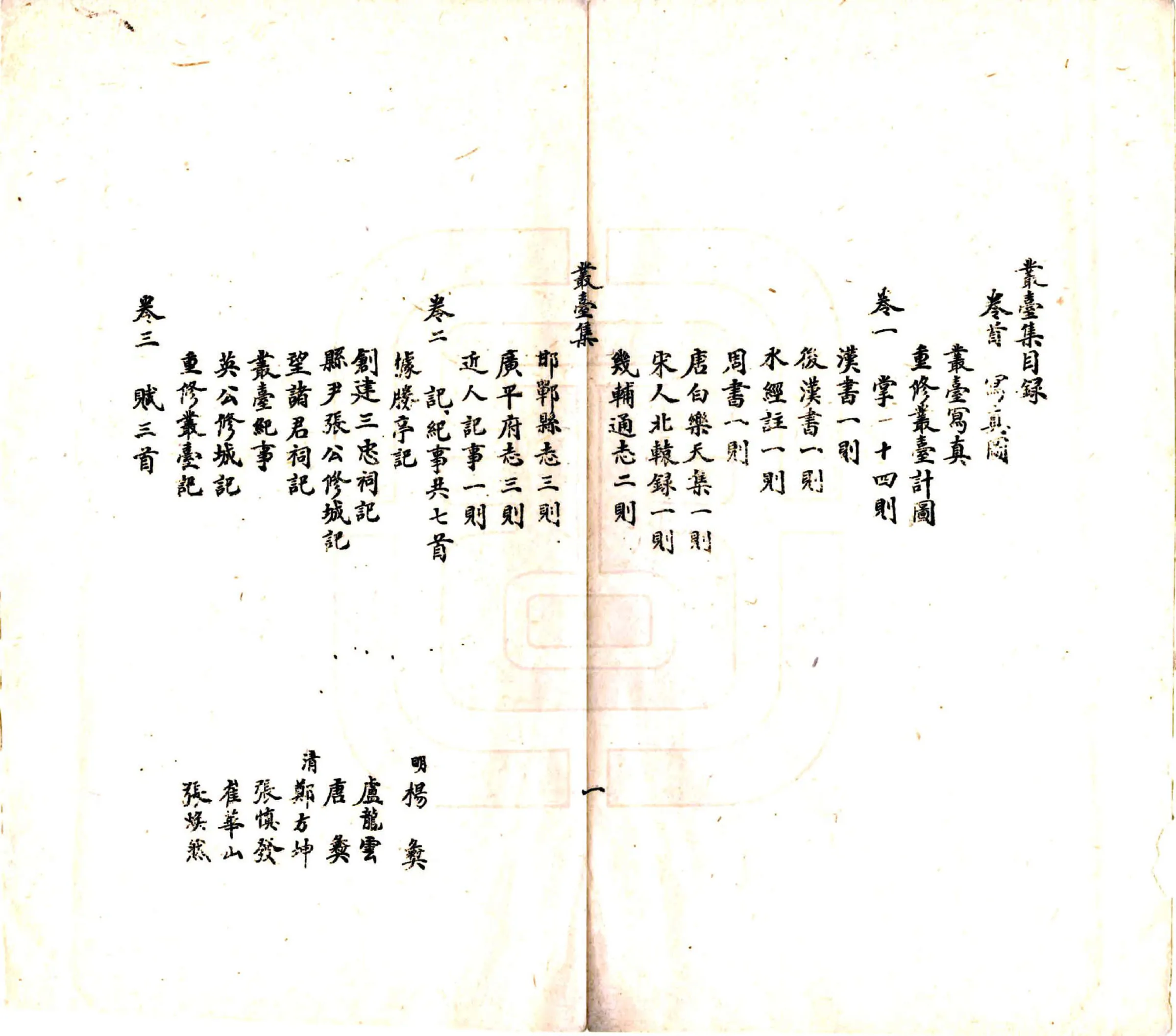 丛台集（民国） 在线预览第4页