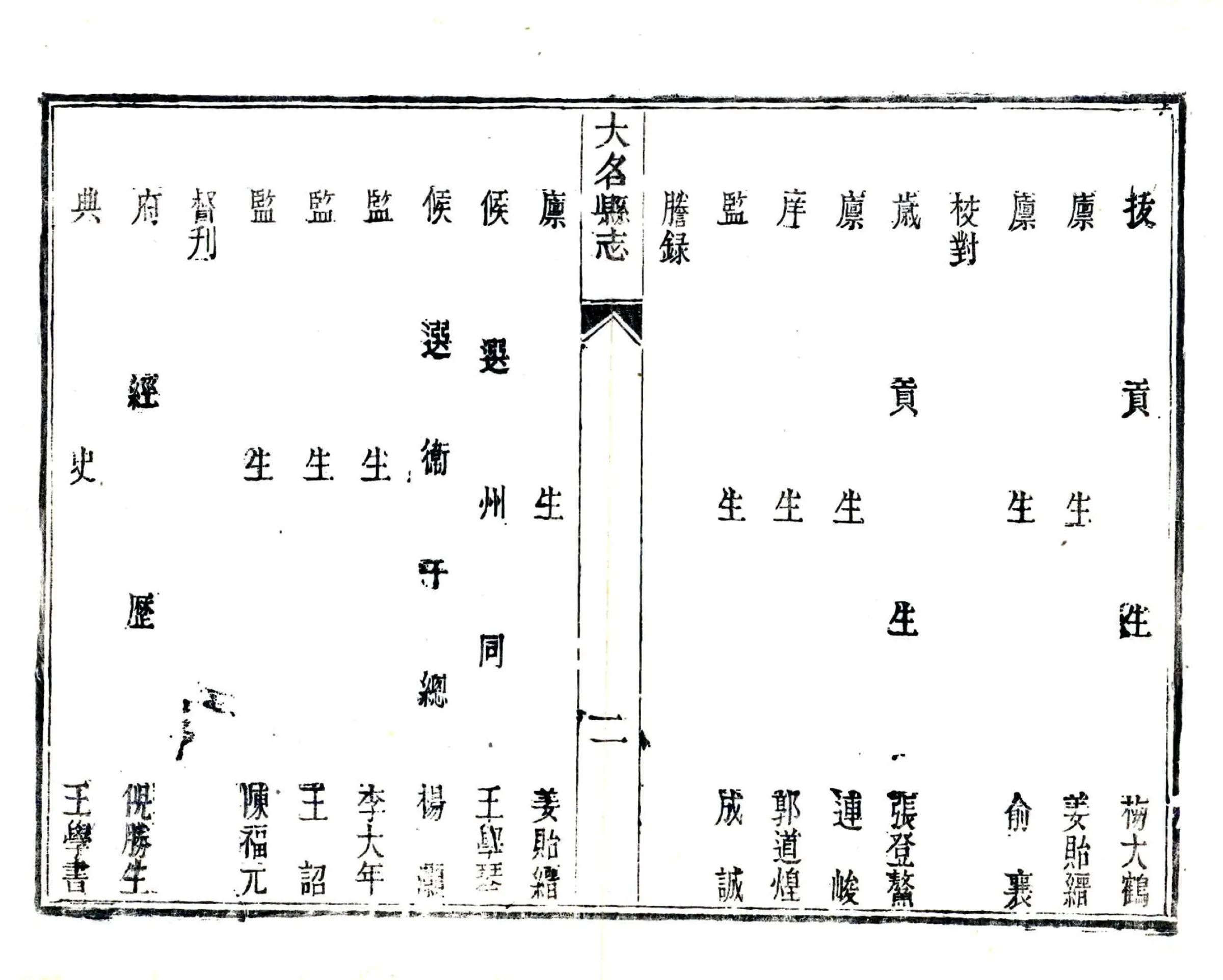 大名县志（乾隆） 在线预览第4页