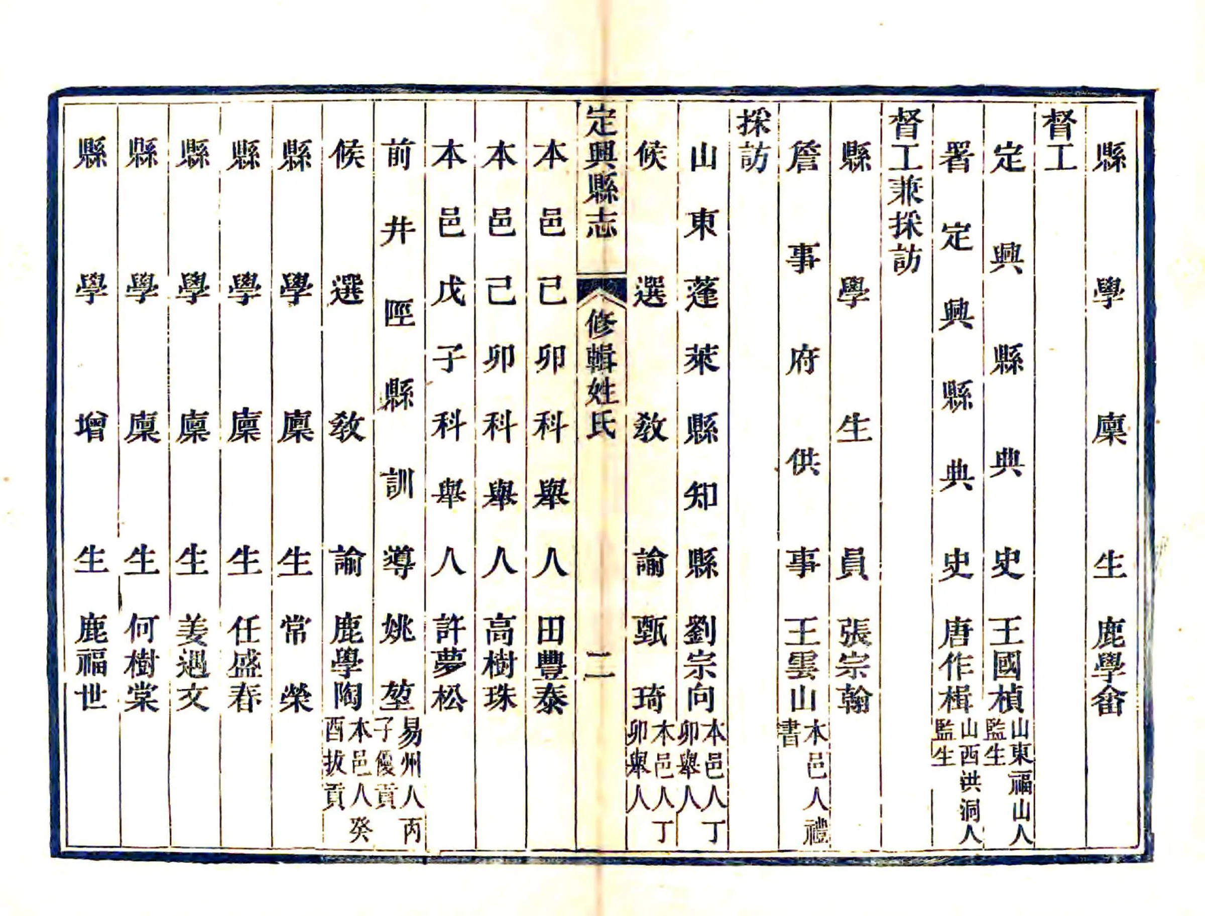 定兴县志（光绪） 在线预览第3页