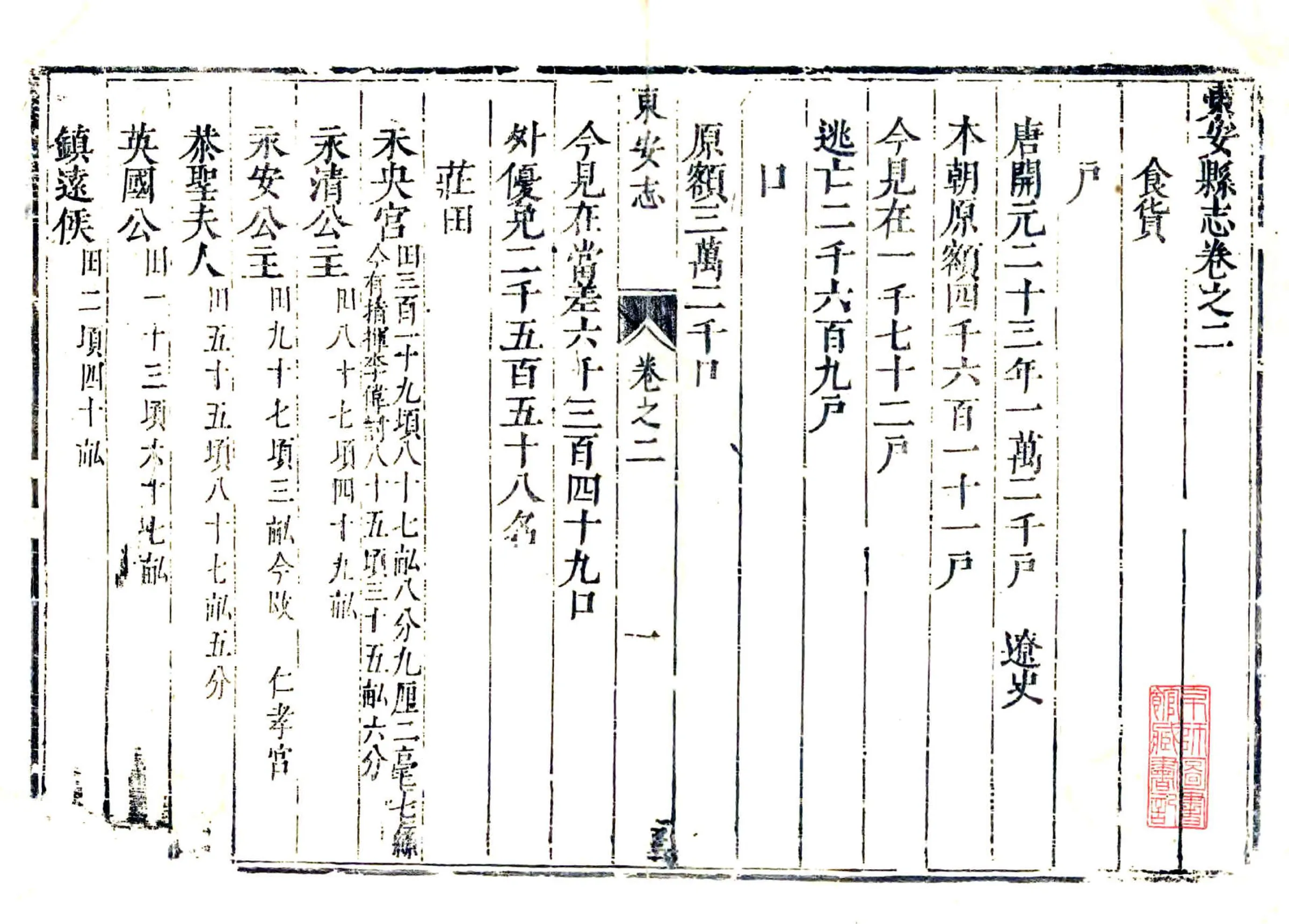 东安县志（天启） 在线预览第2页