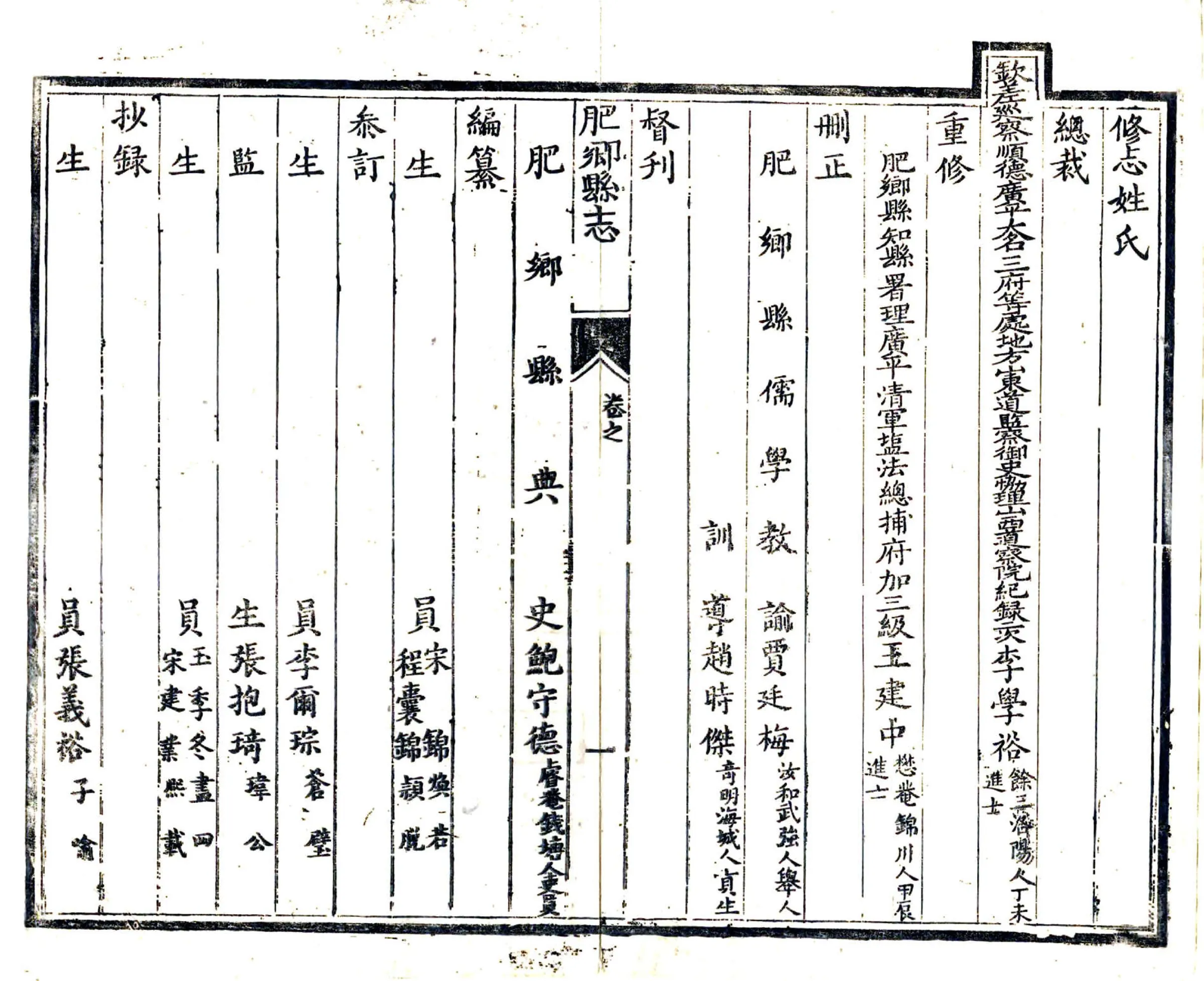 肥乡县志（雍正） 在线预览第6页