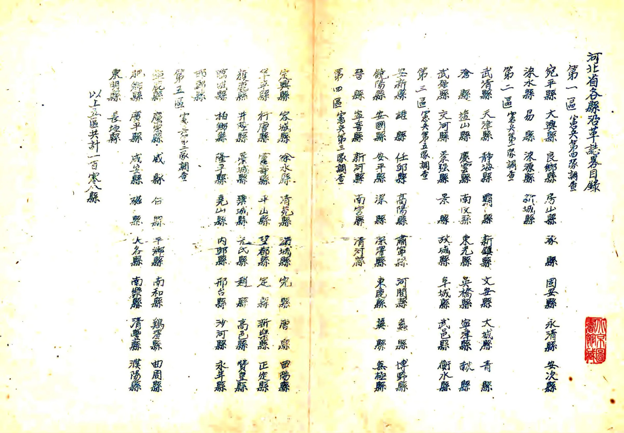河北省各县沿革志略（民国） 在线预览第6页