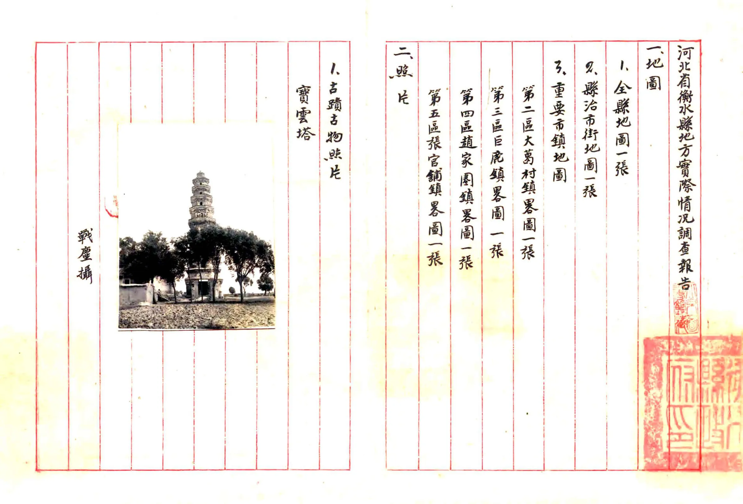 河北省衡水县地方实际情况调查报告（民国） 在线预览第2页