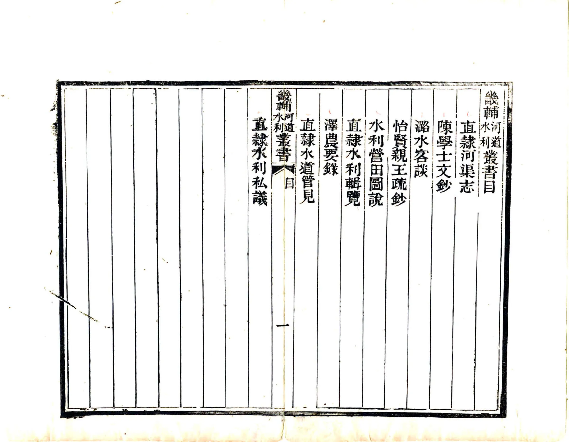 畿辅河道水利丛书（道光） 在线预览第5页