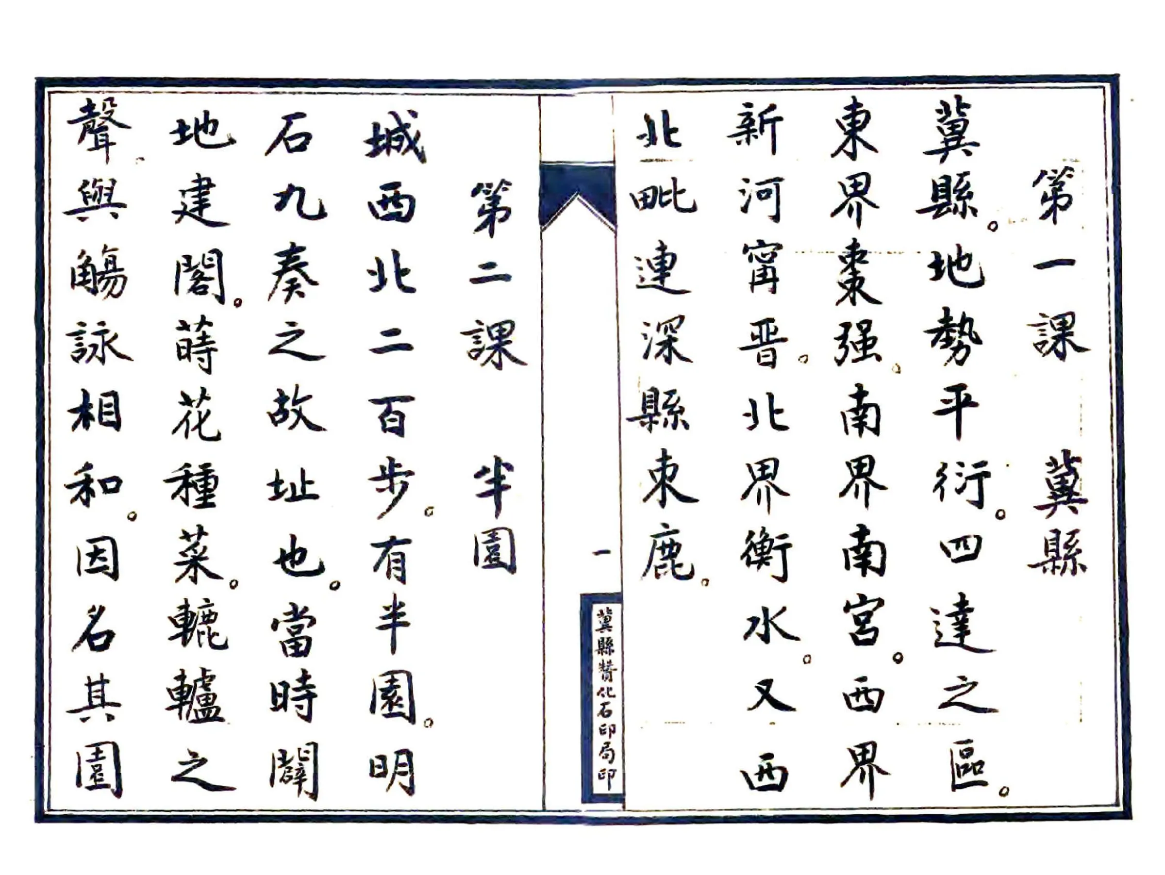 冀县乡土志教科书（民国） 在线预览第2页