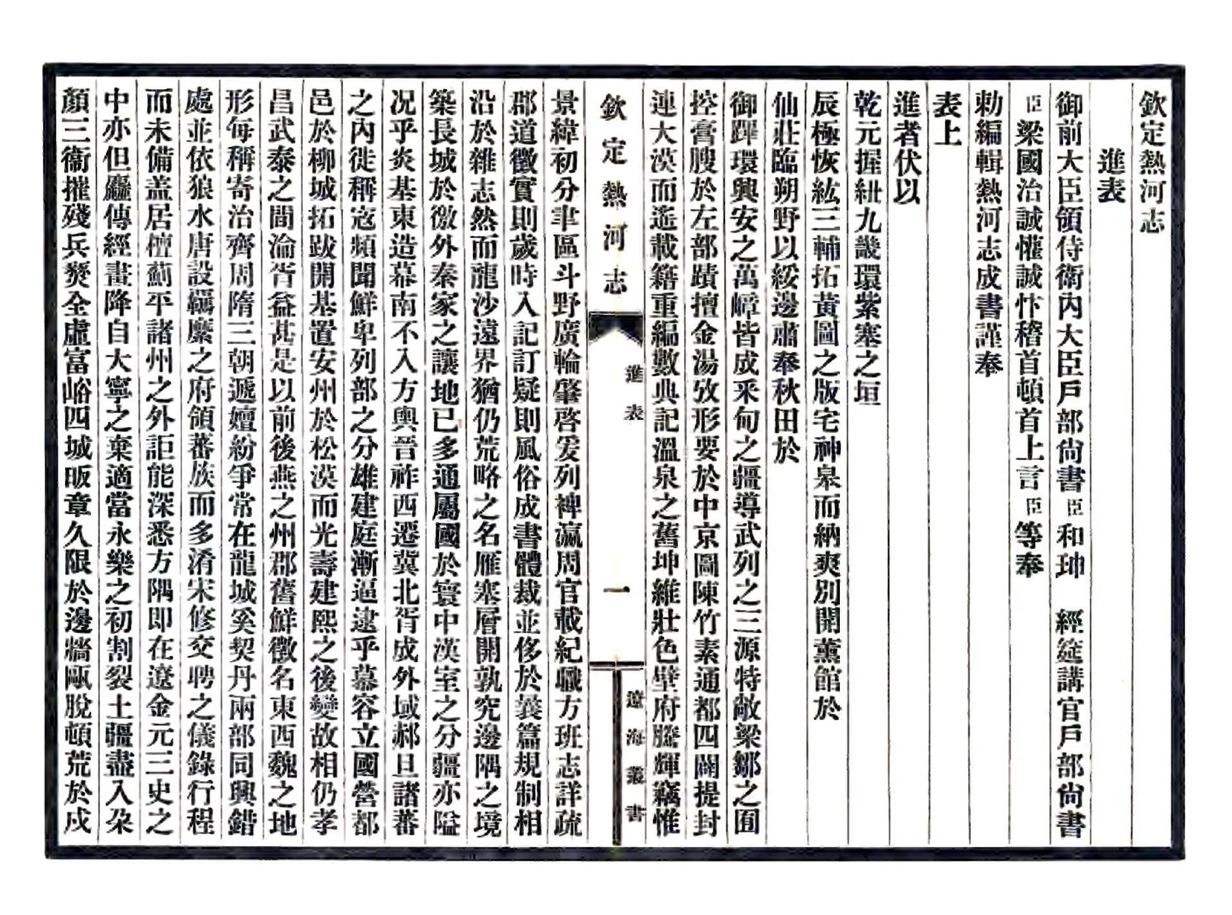 钦定热河志（乾隆） 在线预览第3页