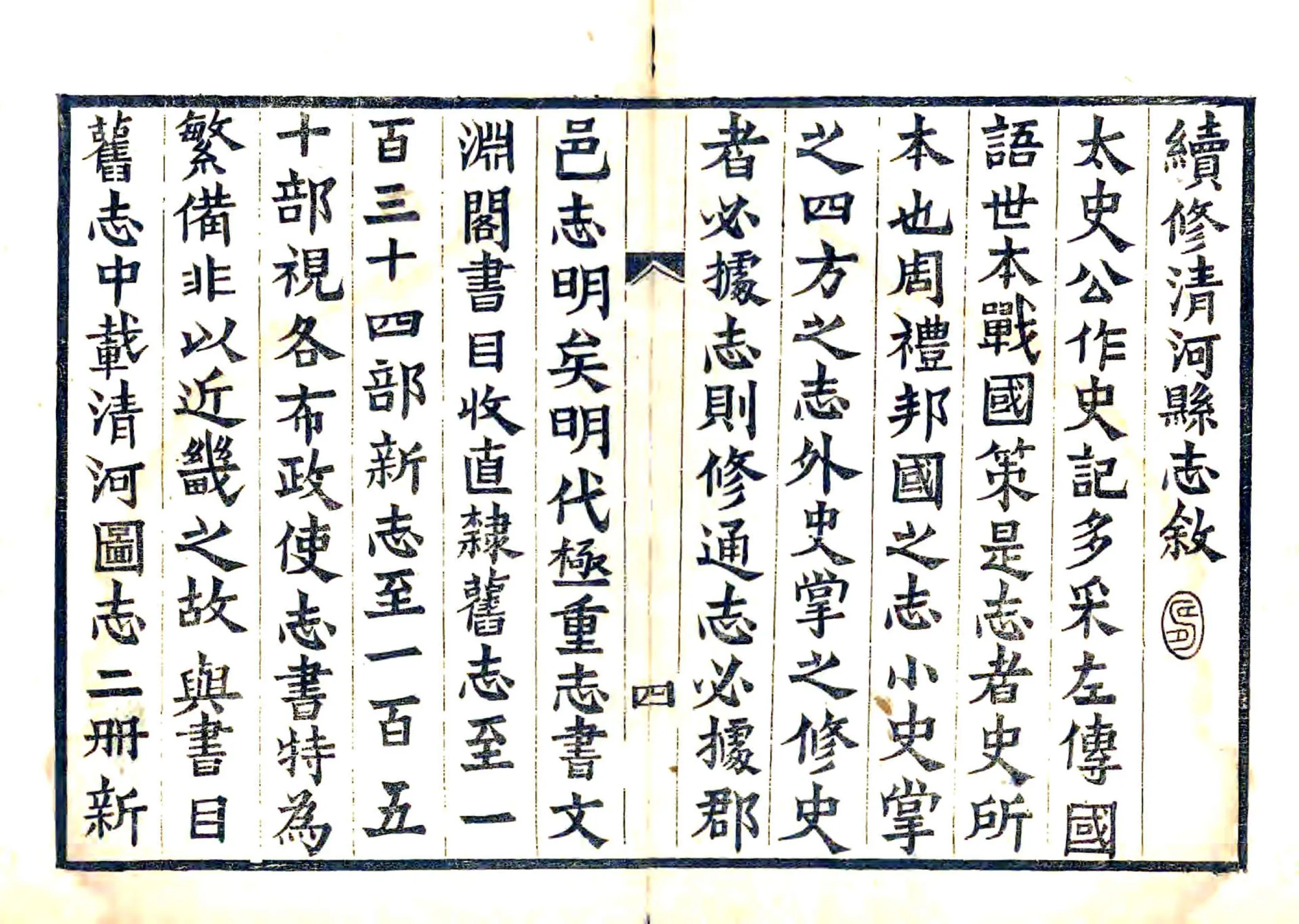 清河县志（同治） 在线预览第4页