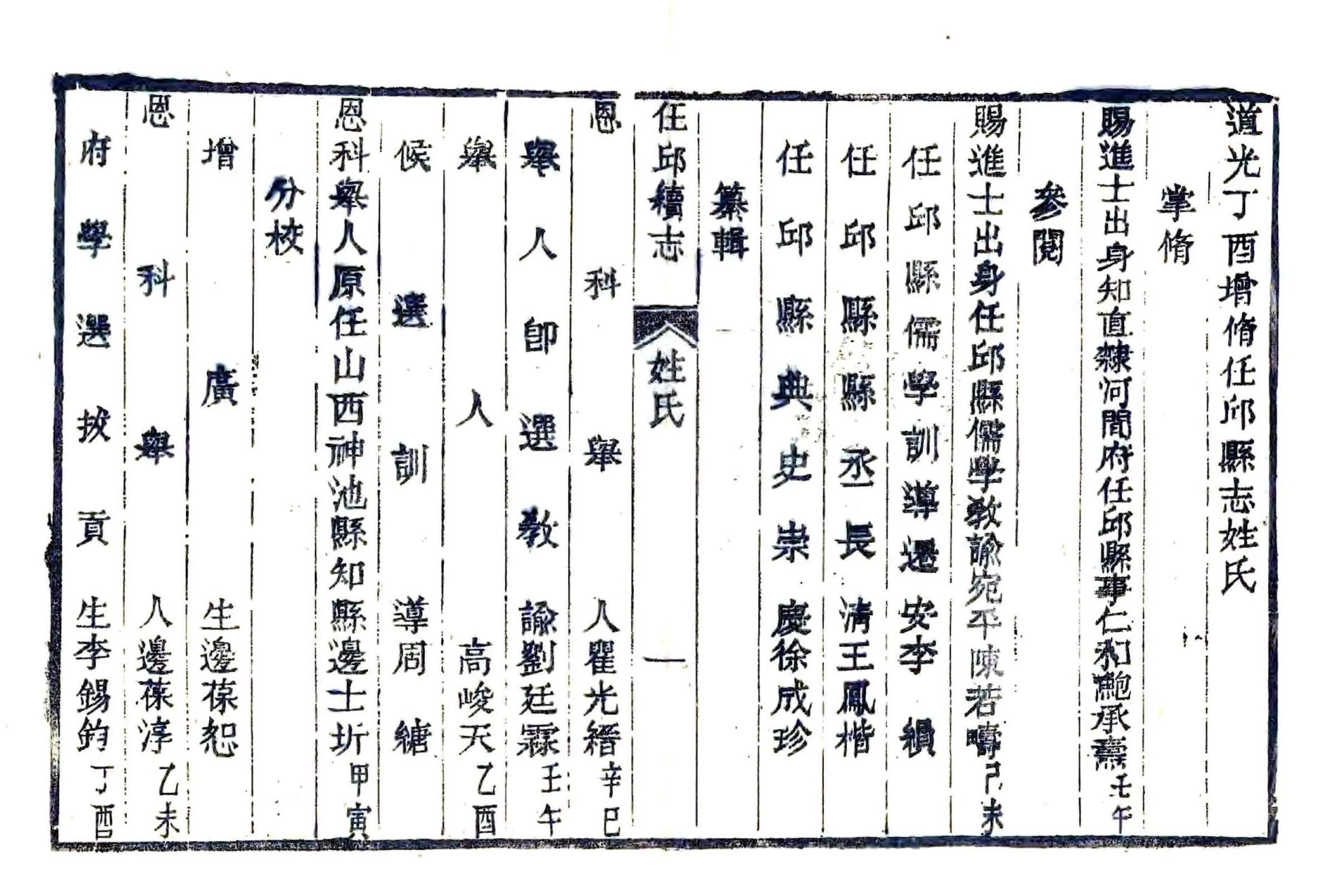 任邱县志续编（道光） 在线预览第8页