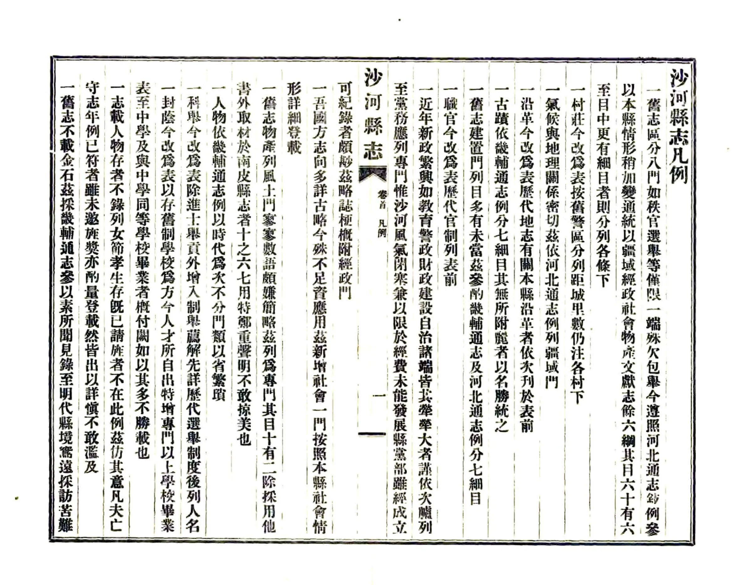 沙河县志（民国） 在线预览第8页