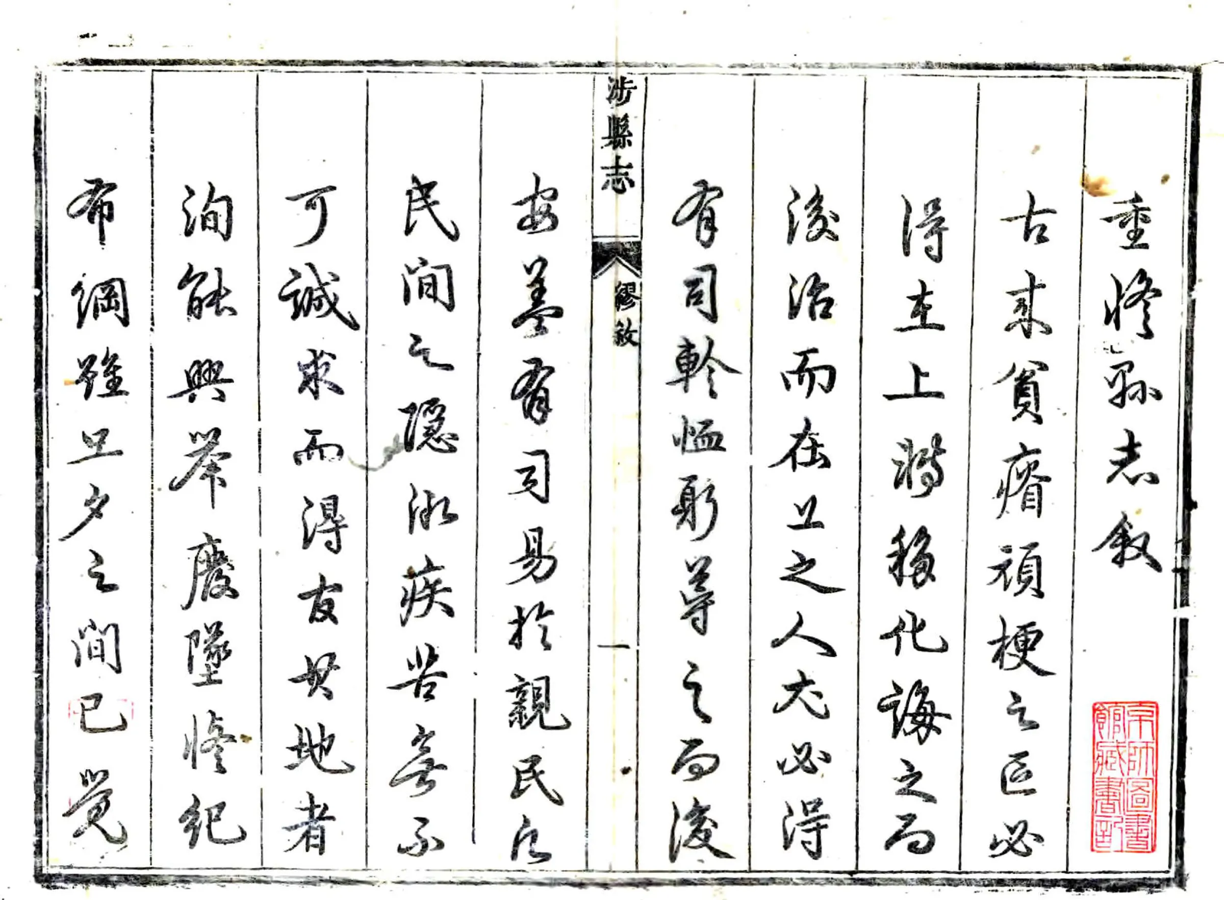 涉县志（康熙） 在线预览第2页