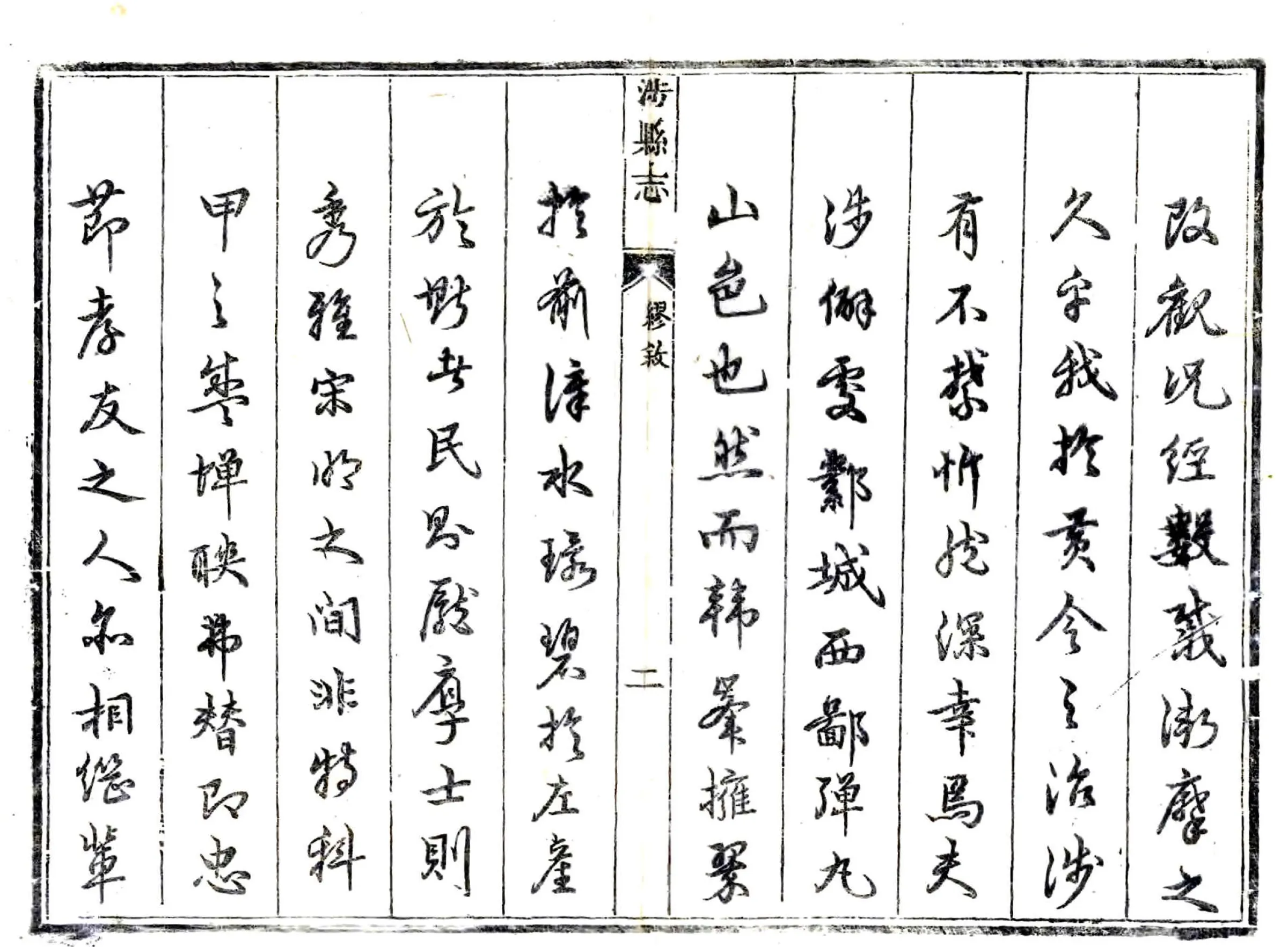 涉县志（康熙） 在线预览第3页