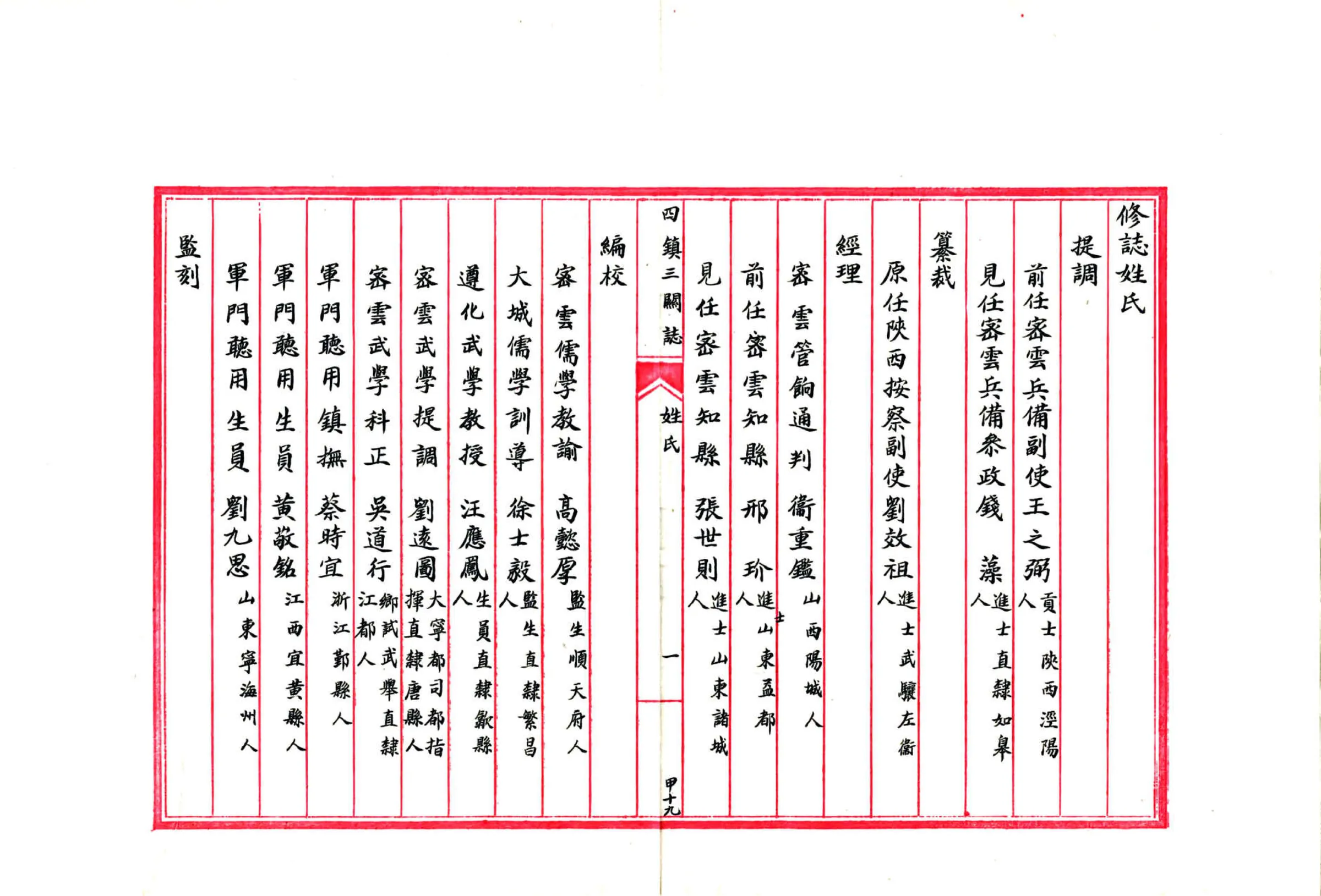 四镇三关志（万历 民国抄本） 在线预览第7页