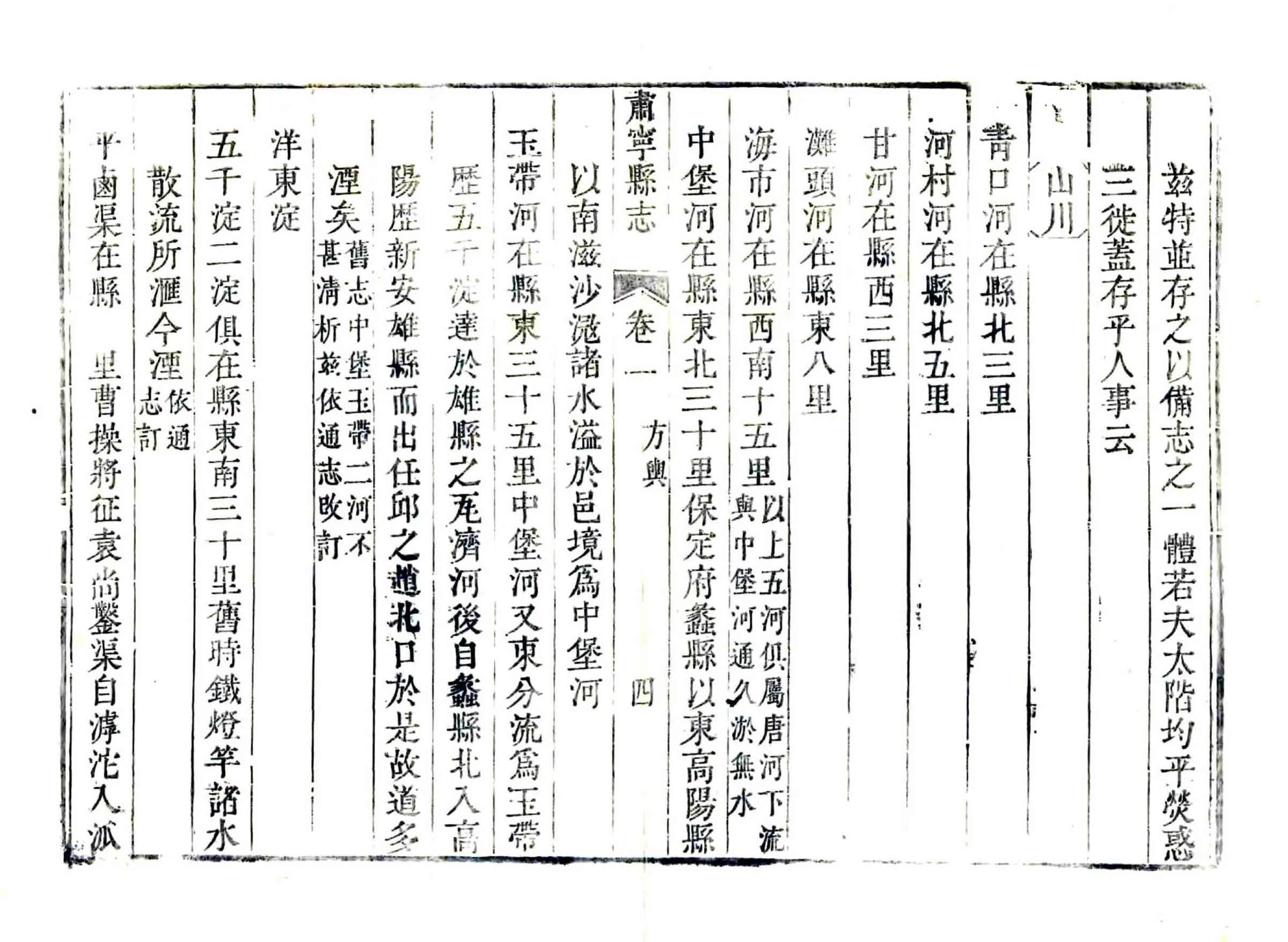 肃宁县志（乾隆） 在线预览第4页