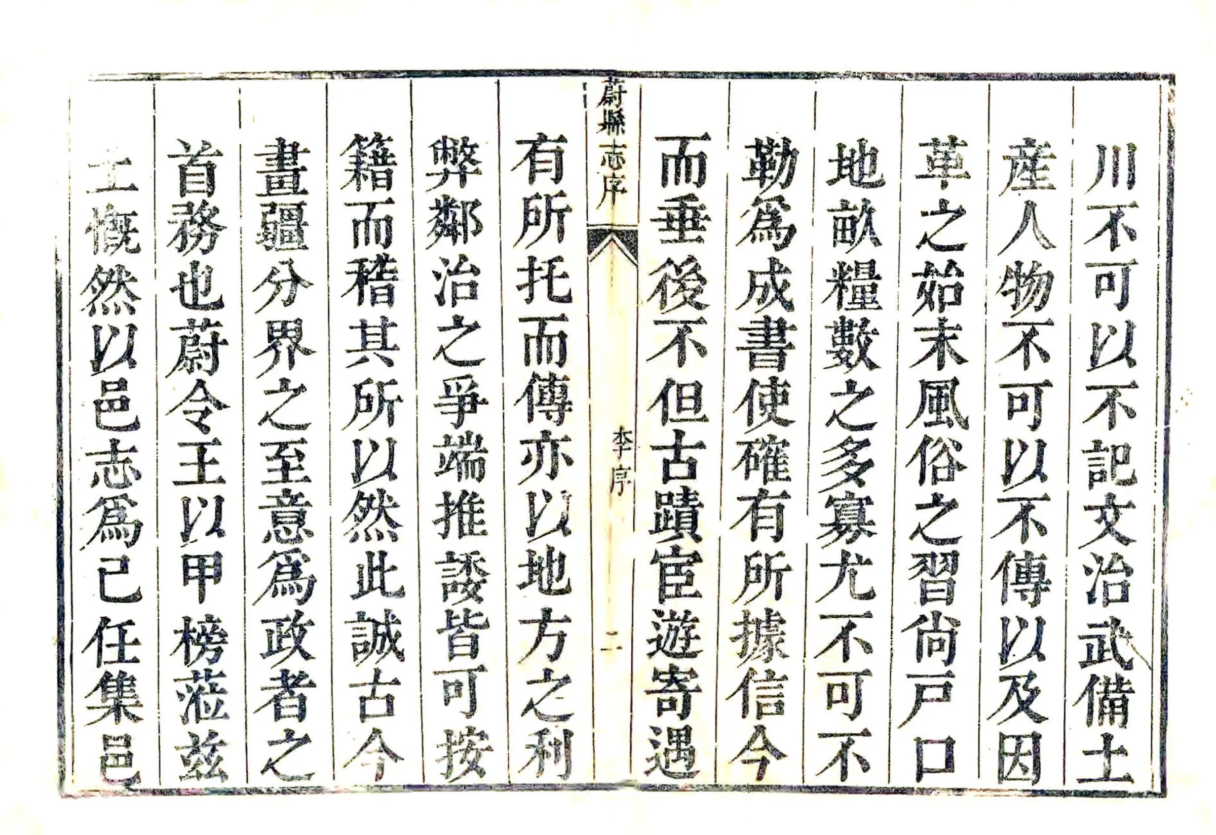 蔚县志（乾隆） 在线预览第2页