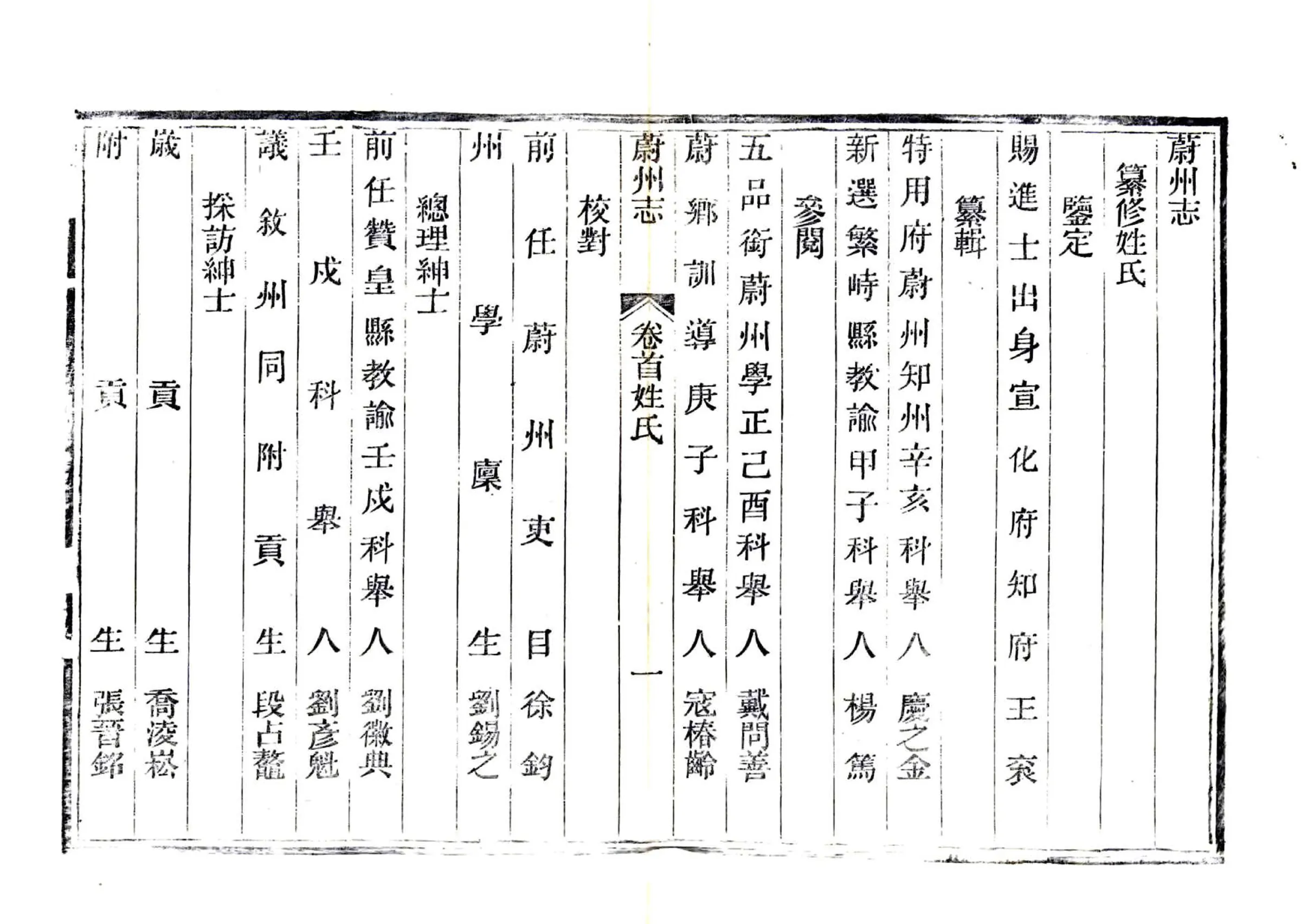 蔚州志（光绪） 在线预览第5页