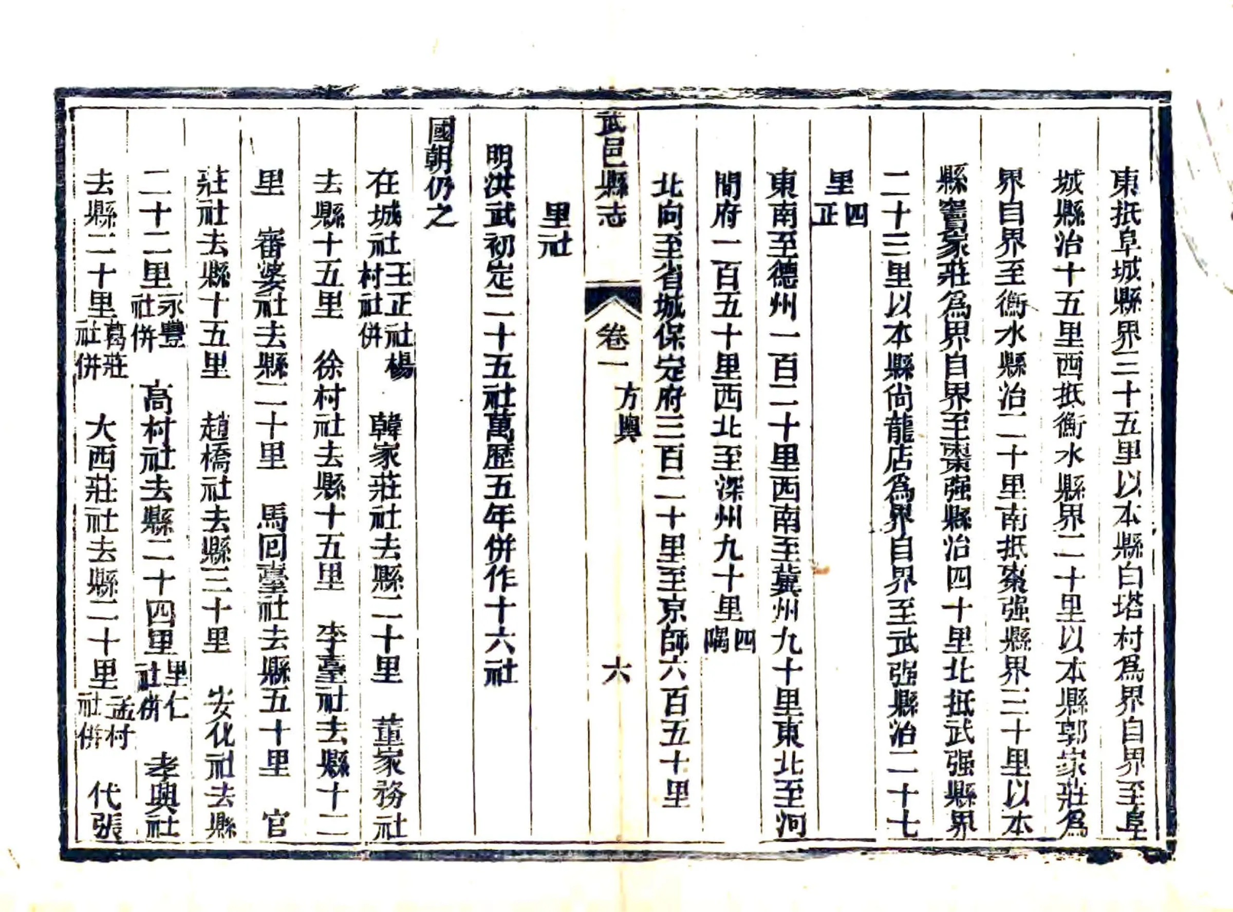 武邑县志（同治） 在线预览第6页