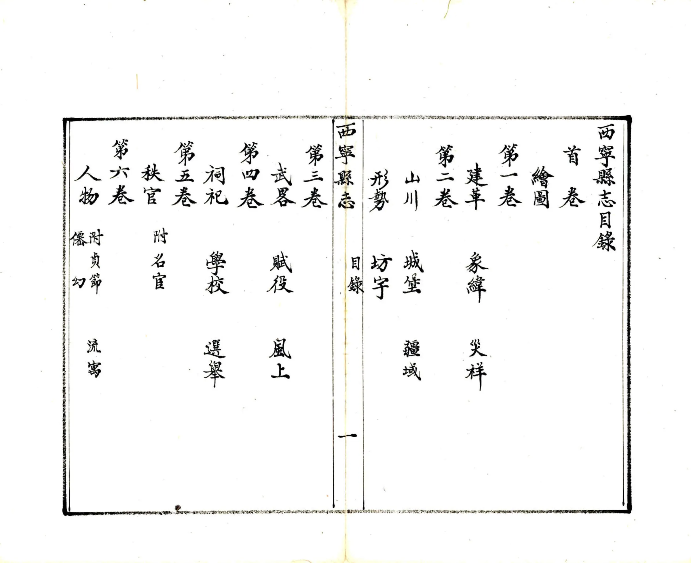西宁县志（康熙） 在线预览第8页