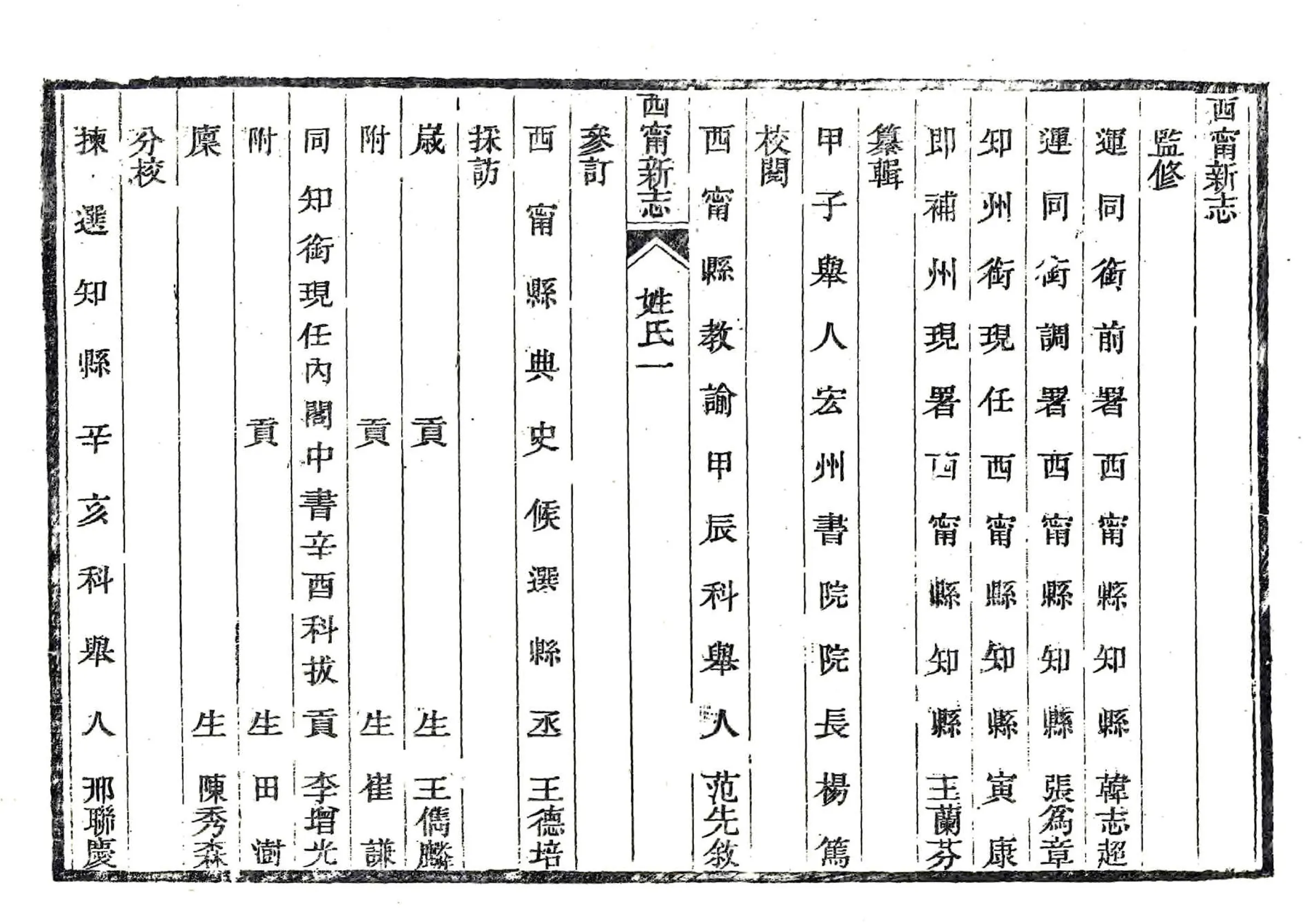 西宁新志（同治） 在线预览第4页