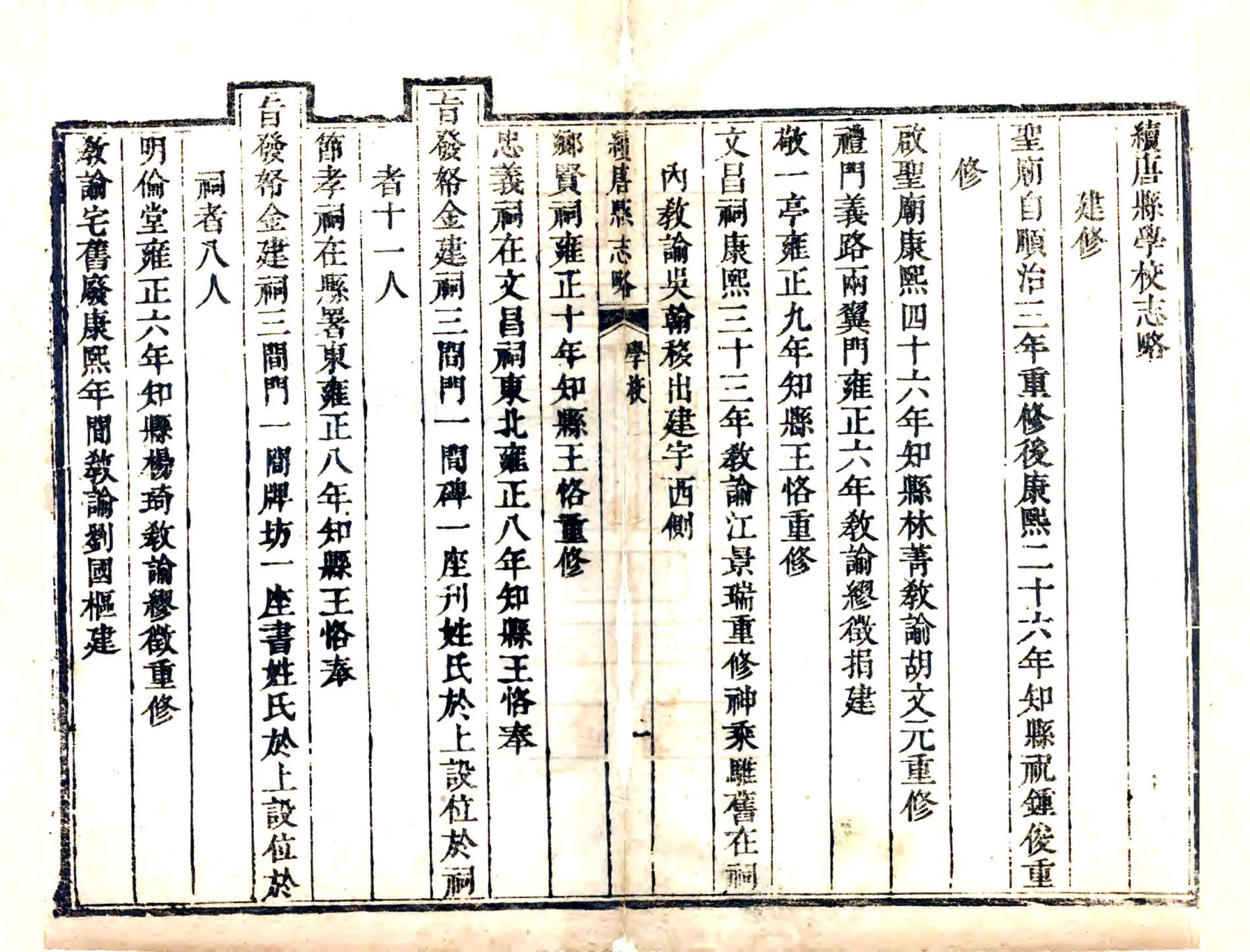续唐县志略（雍正） 在线预览第6页
