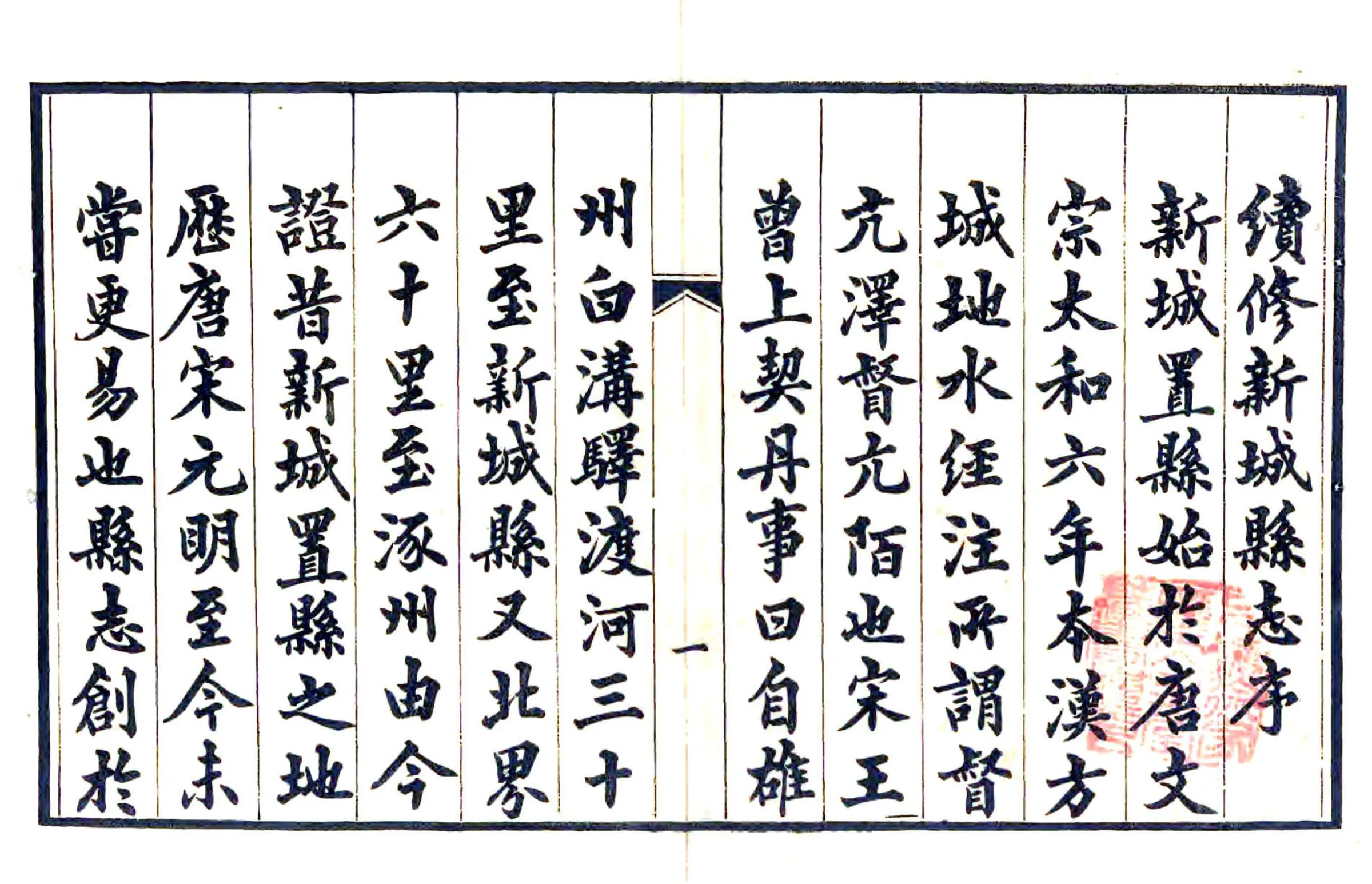 续修新城县志（光绪） 在线预览第2页