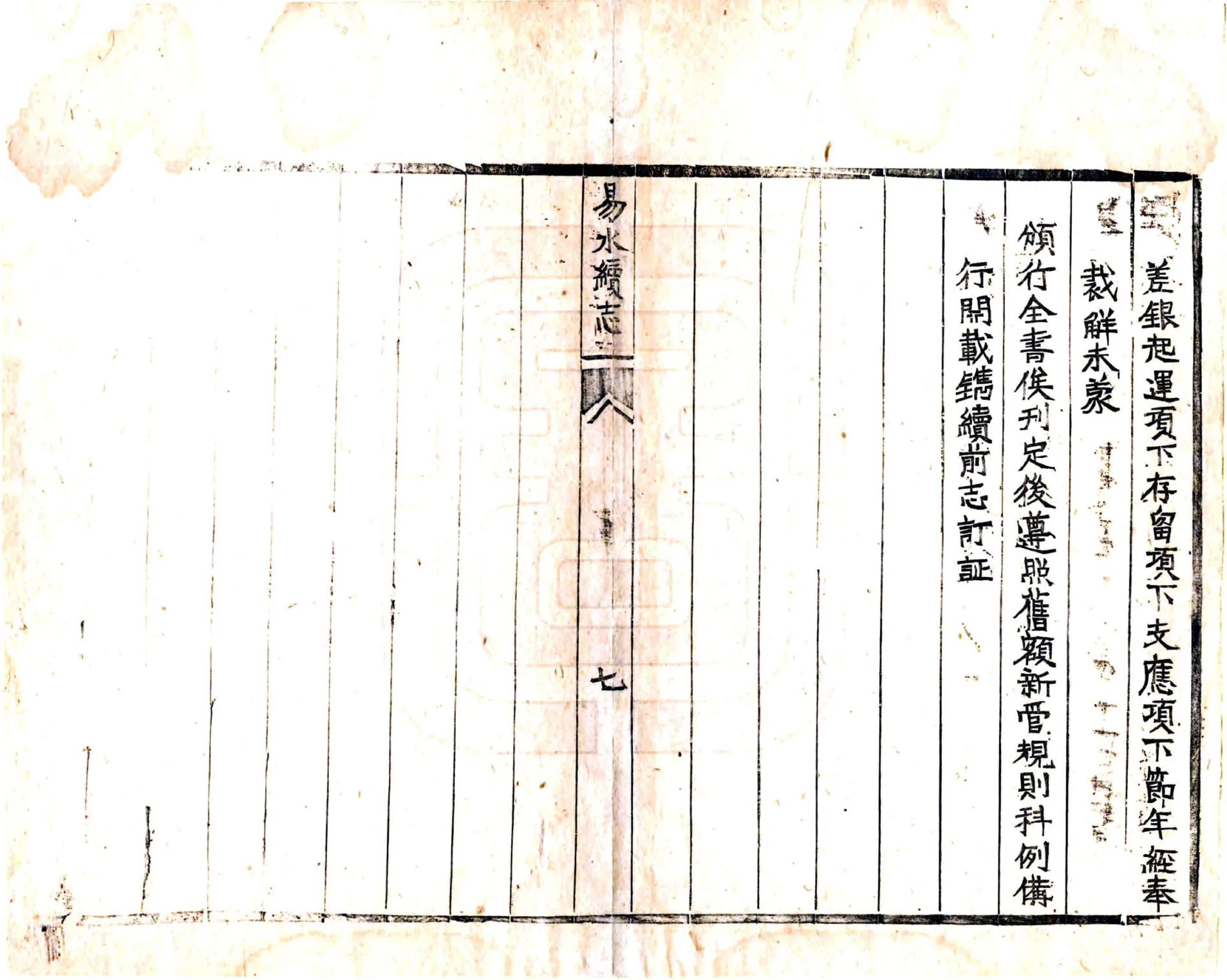 易水续志（康熙） 在线预览第7页