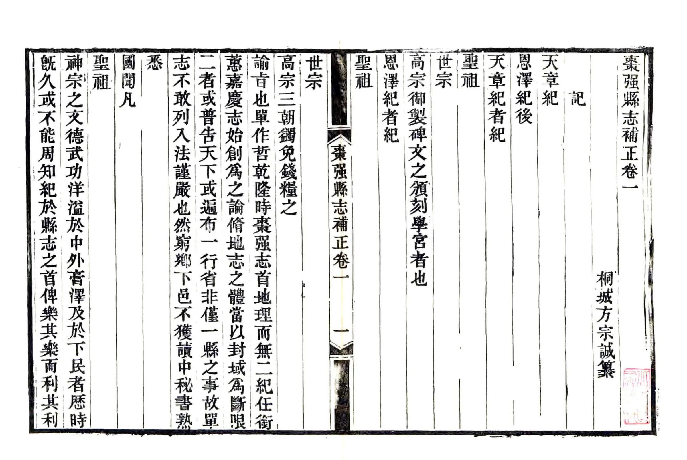 枣强县志补正（同治） 在线预览第6页