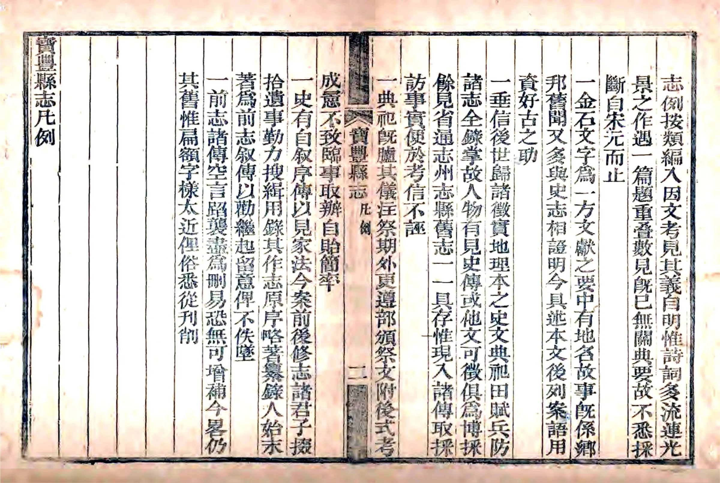 宝丰县志（嘉庆） 在线预览第6页