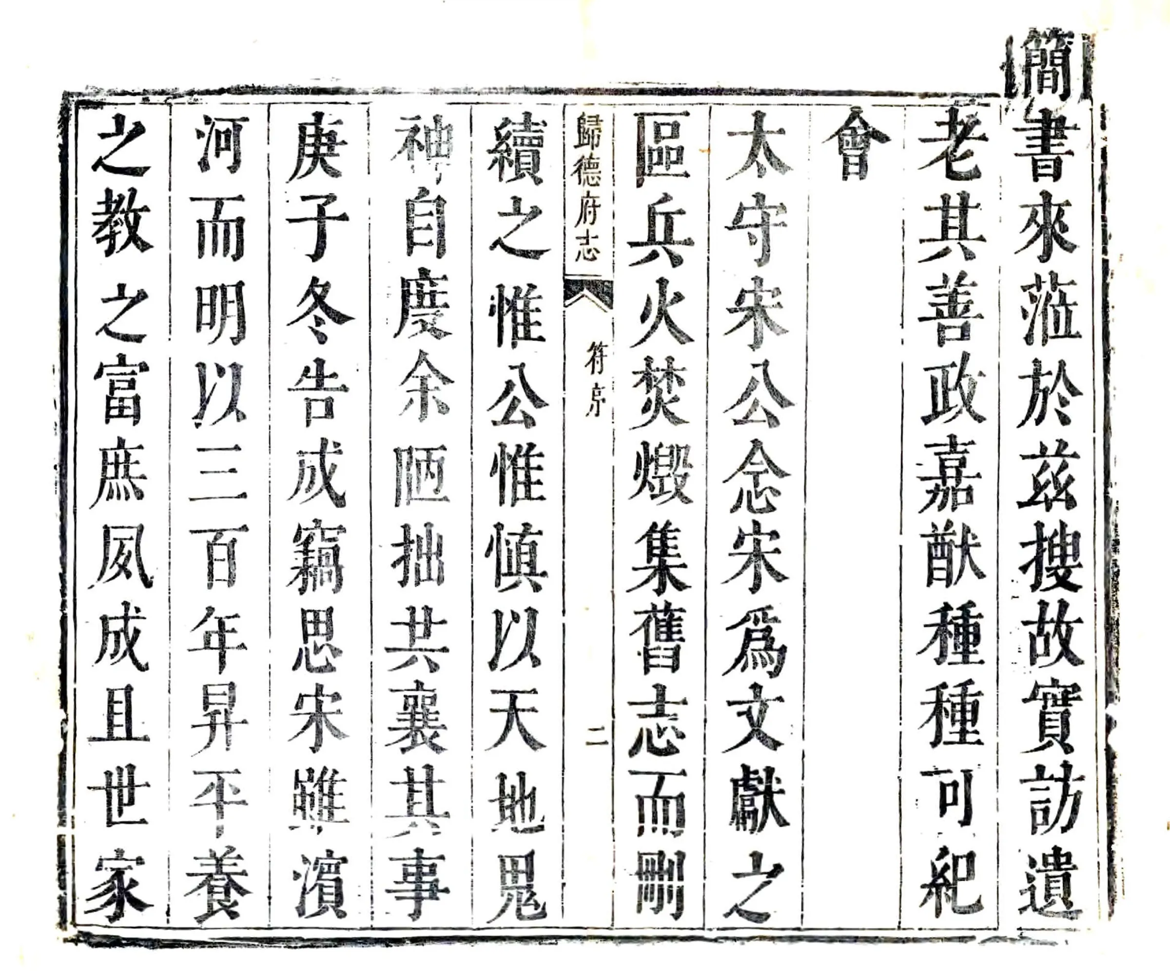 归德府志（顺治） 在线预览第2页