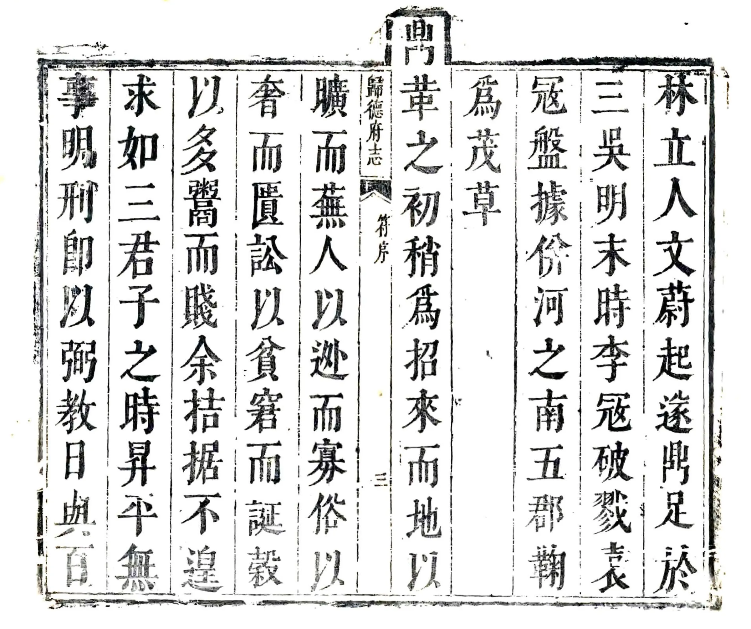 归德府志（顺治） 在线预览第3页