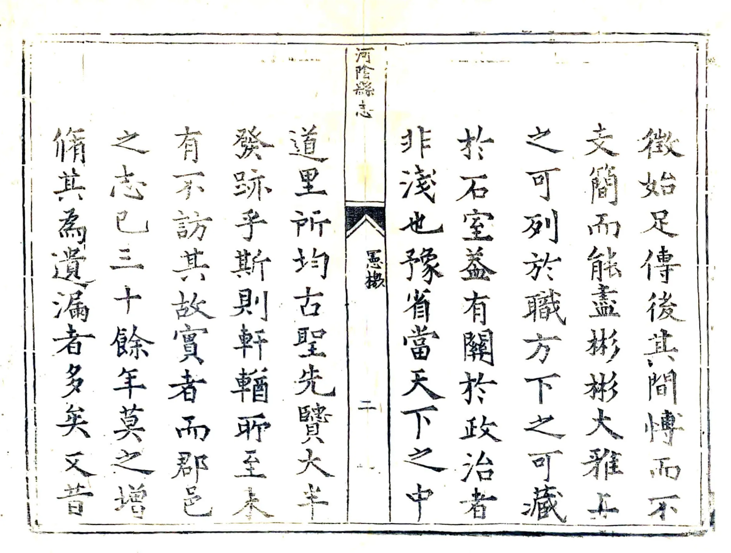 河阴县志（康熙） 在线预览第2页