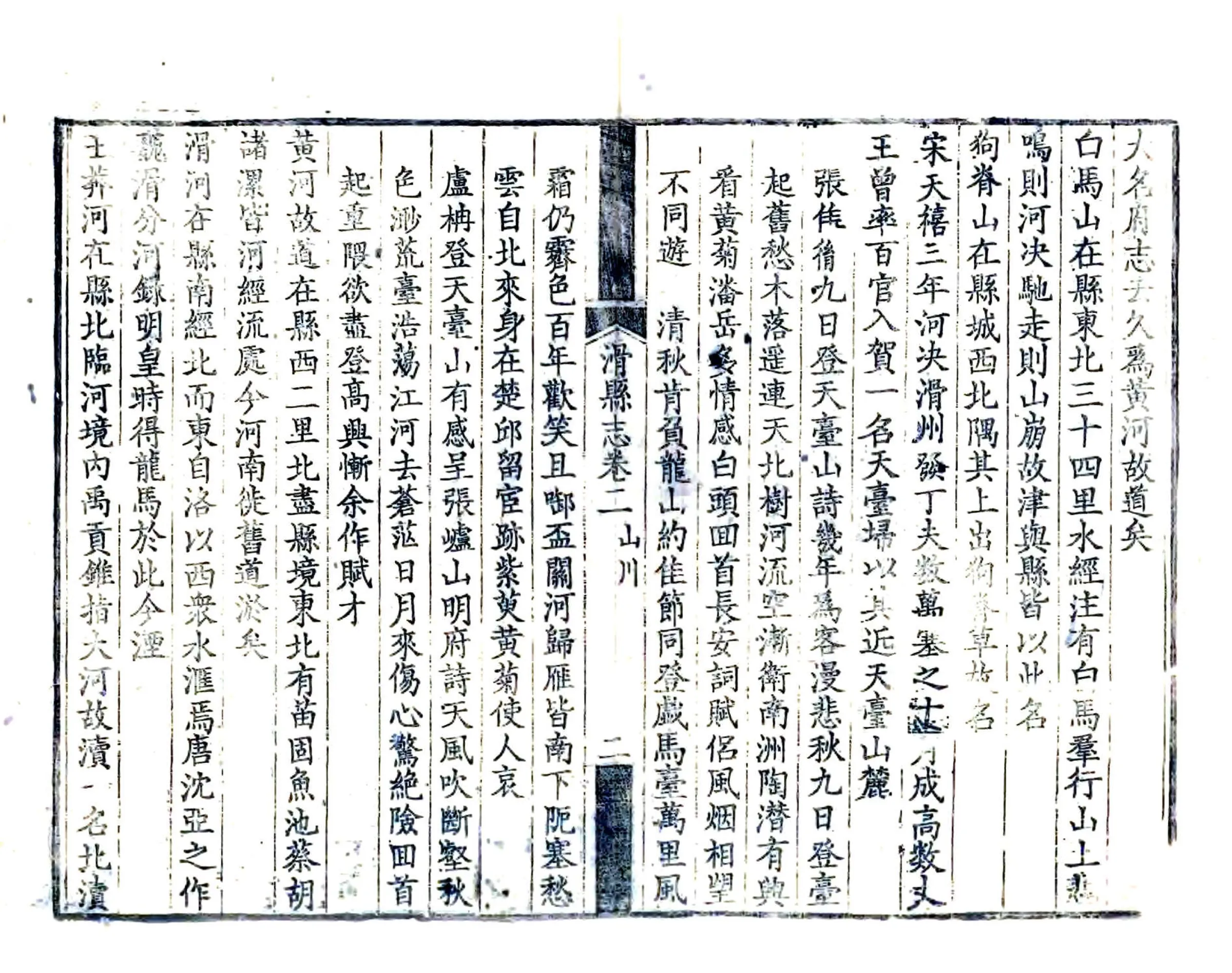 滑县志（乾隆） 在线预览第2页