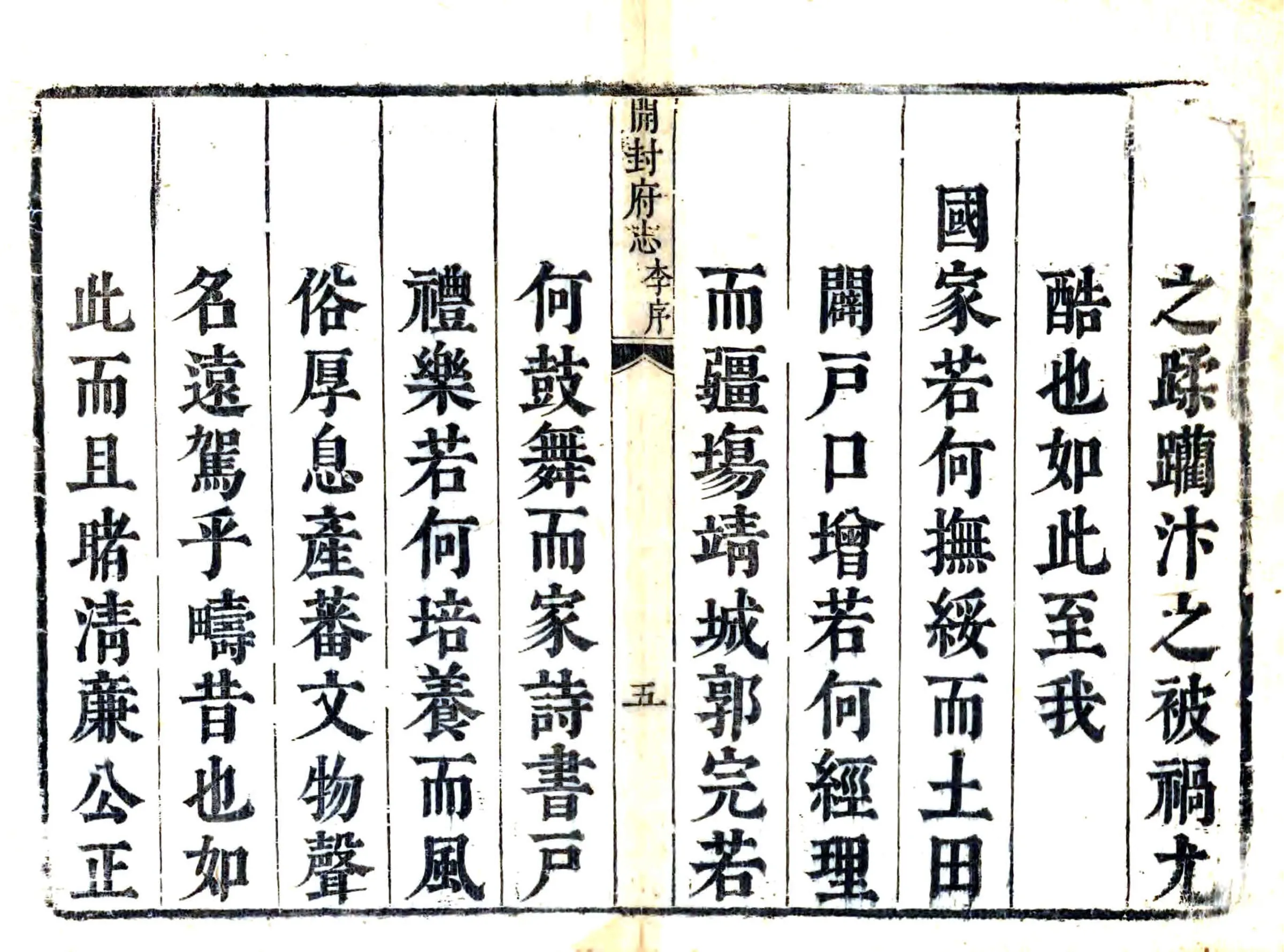 开封府志（康熙） 在线预览第5页