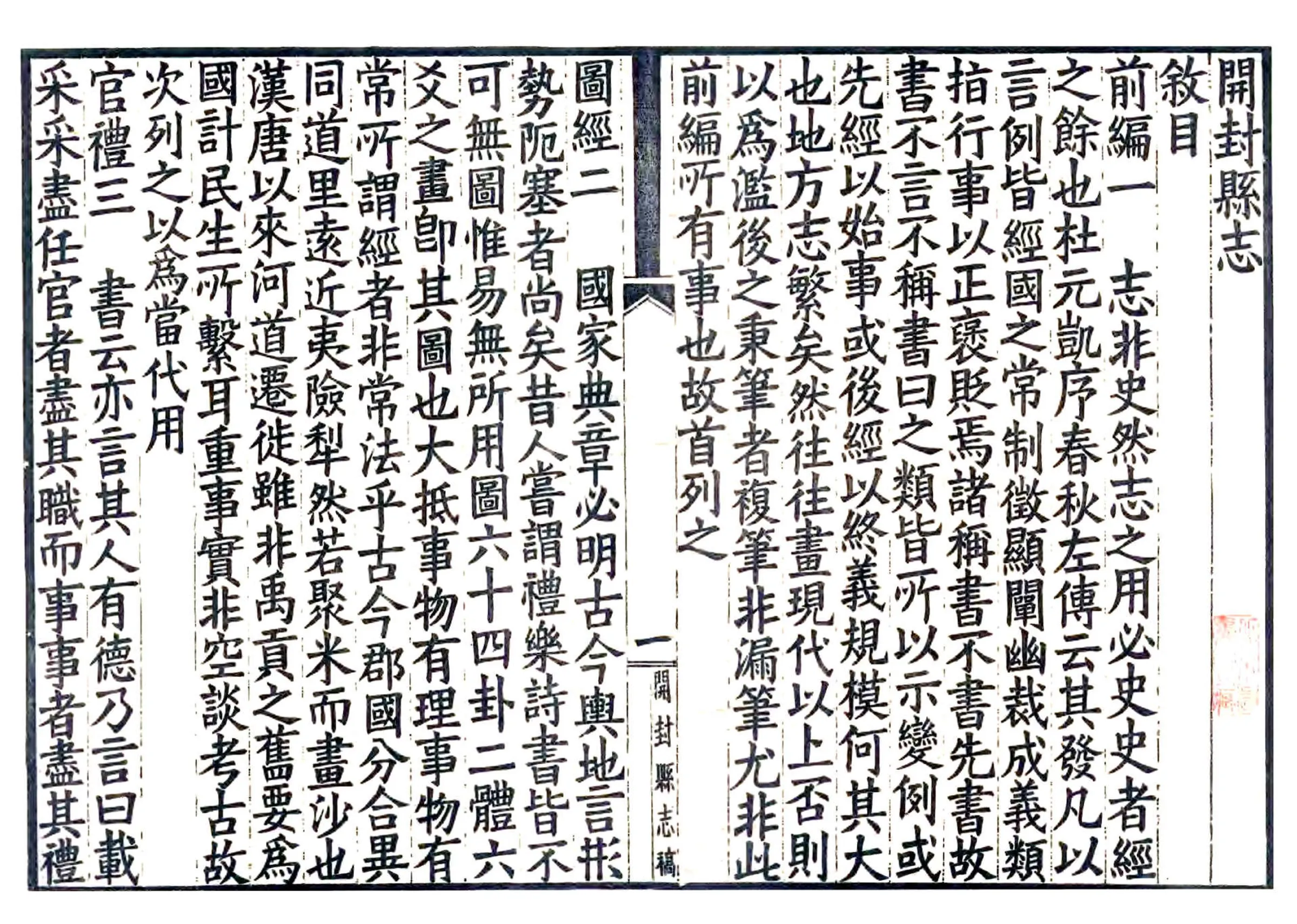 开封县志草略（民国） 在线预览第3页