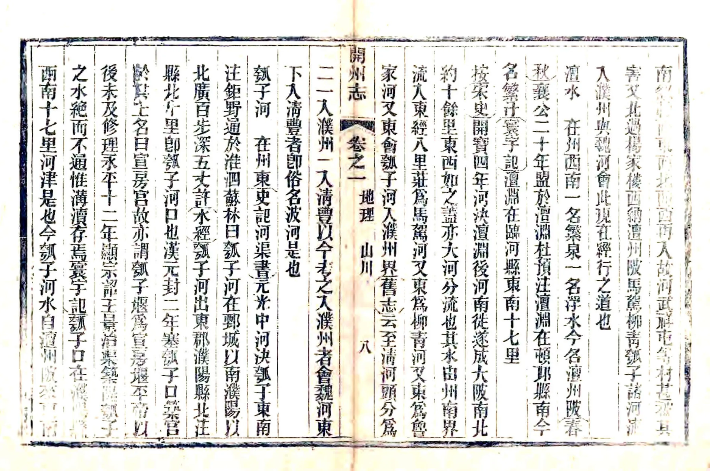 开州志（光绪） 在线预览第8页