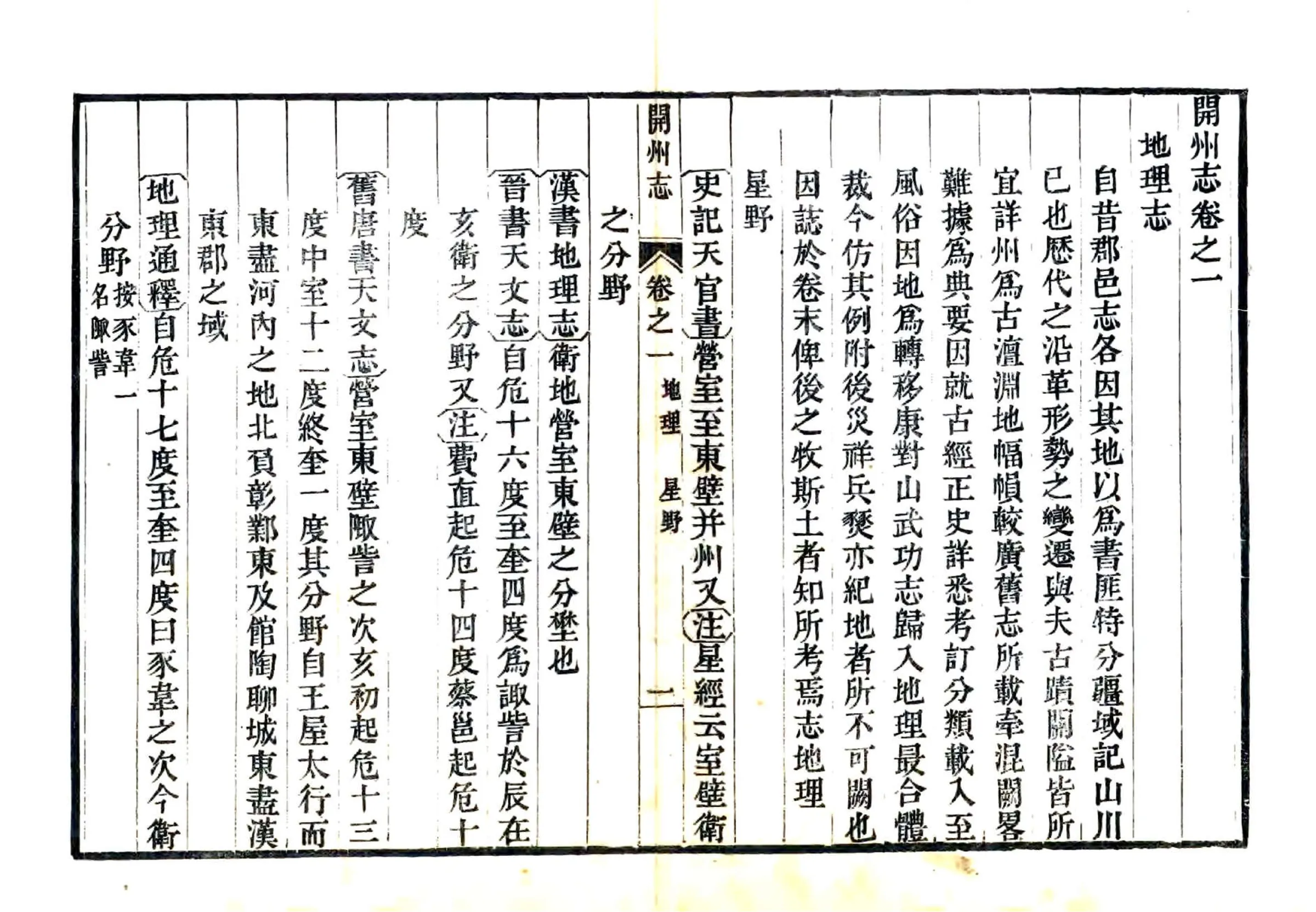 开州志（嘉庆） 在线预览第1页
