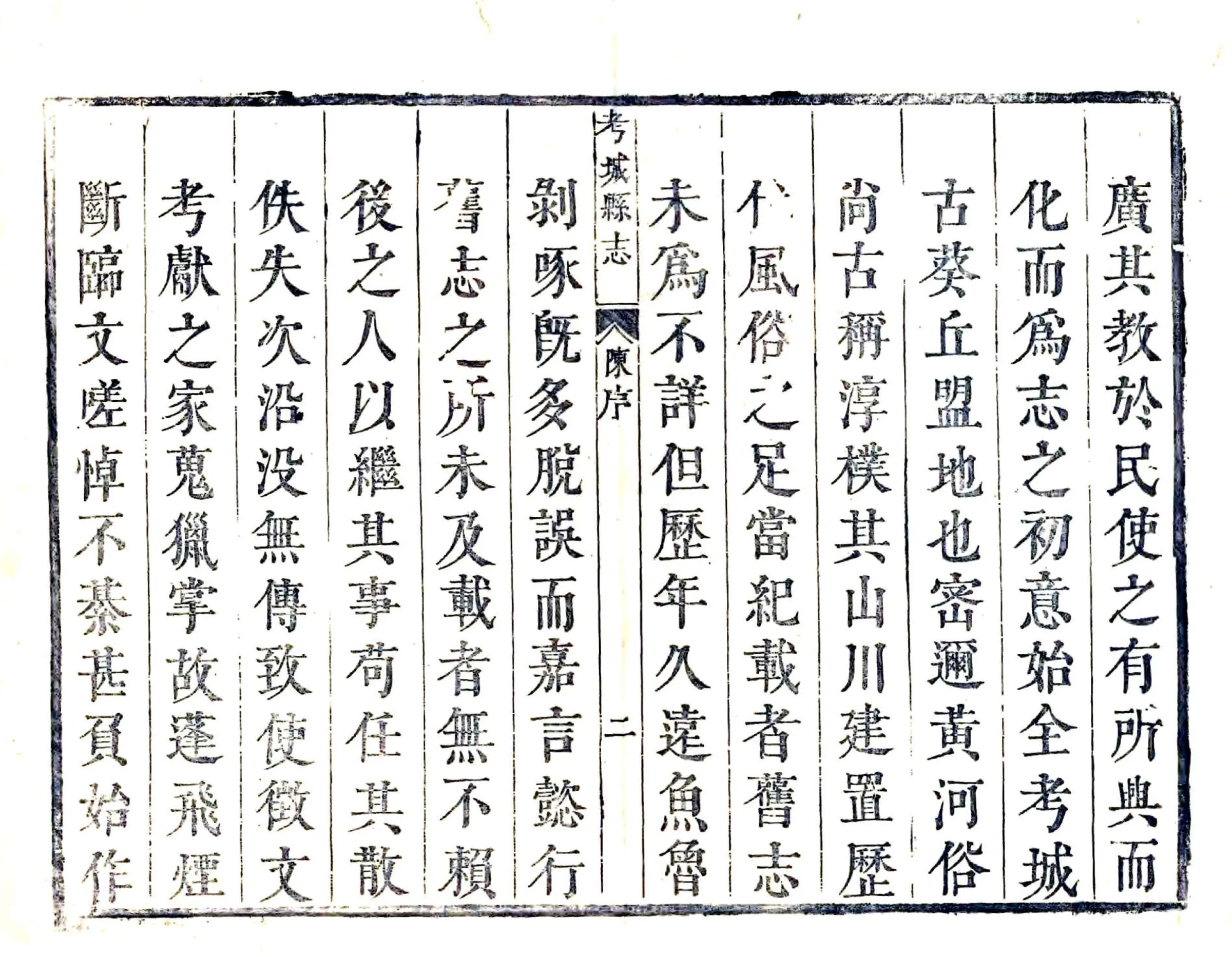 考城县志（康熙） 在线预览第7页