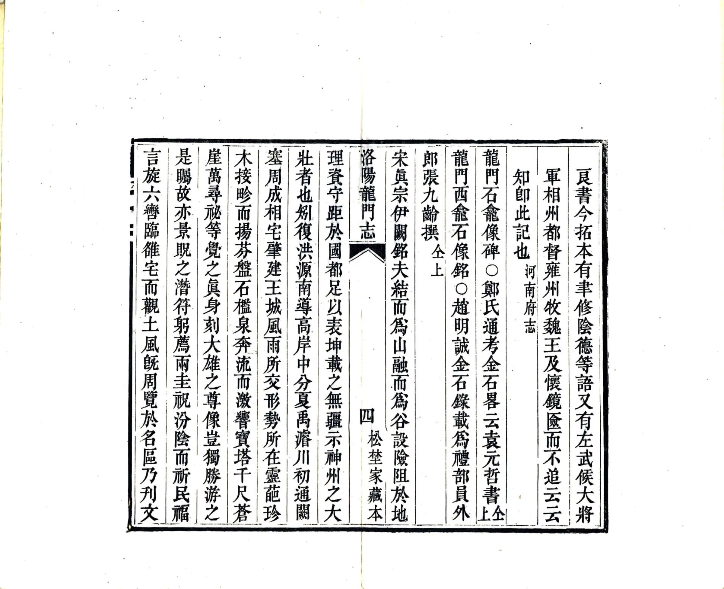 洛阳龙门志（同治） 在线预览第8页