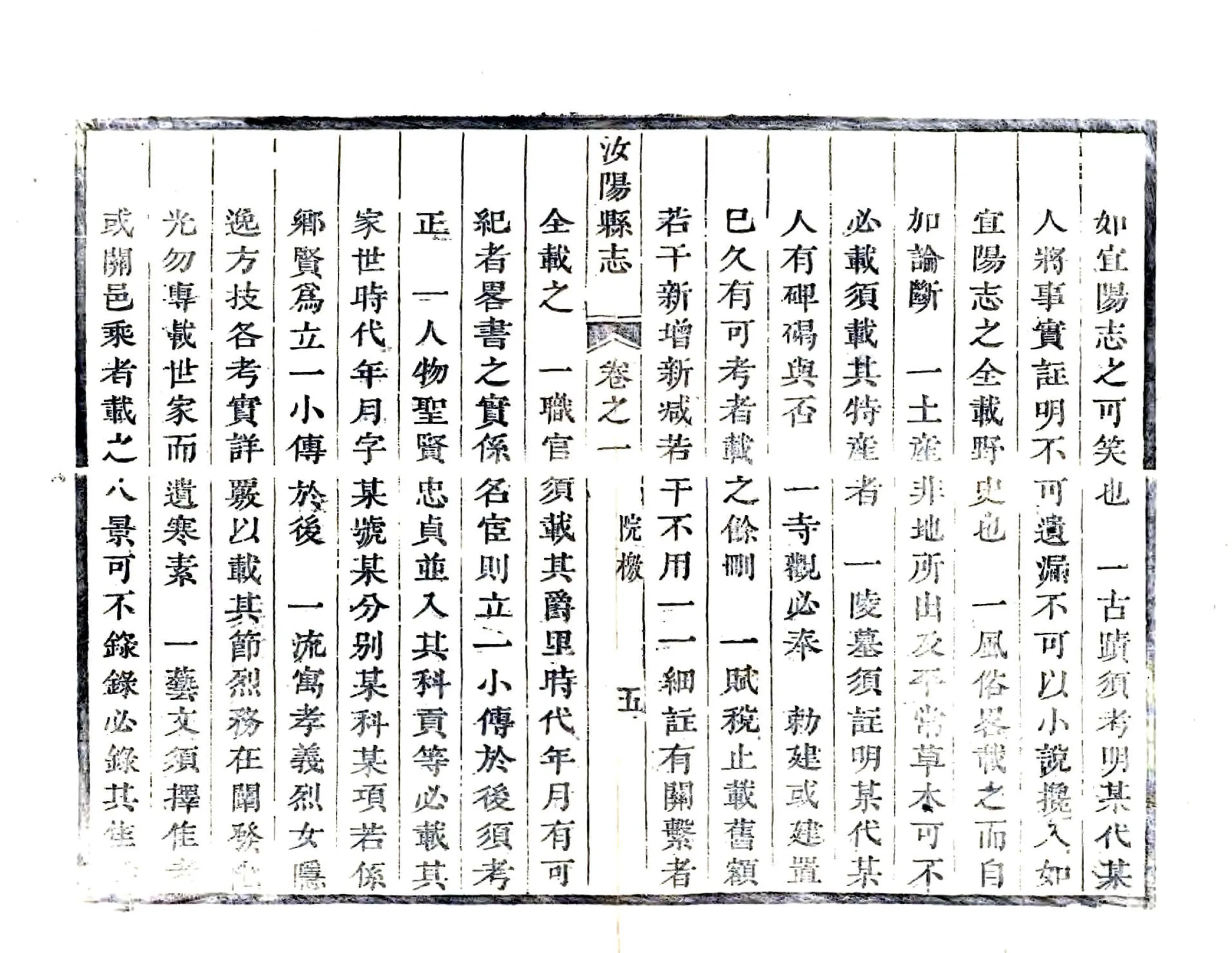汝阳县志（康熙） 在线预览第5页